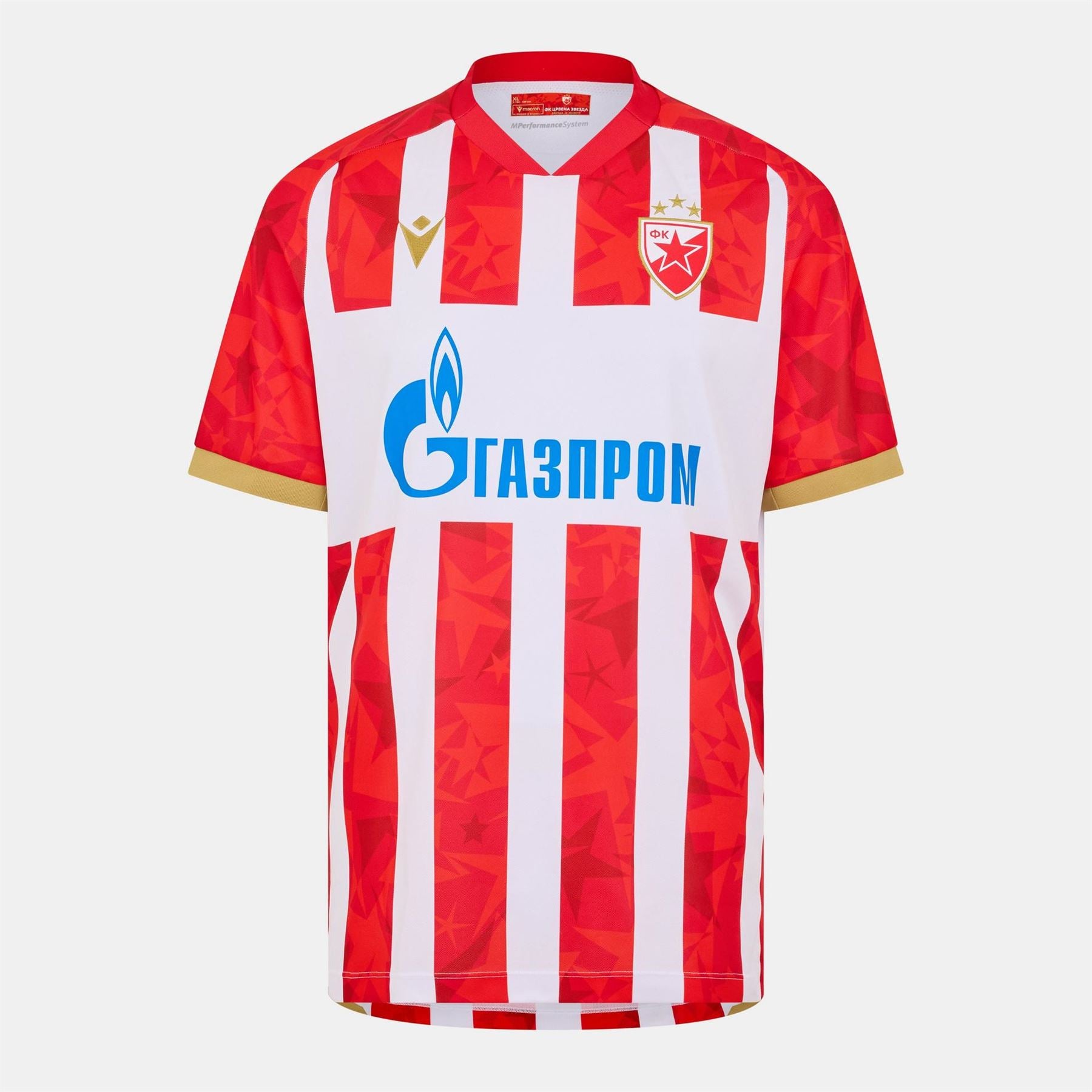 Macron Red Star Belgrade Home Shirt 2025 2026 Adults