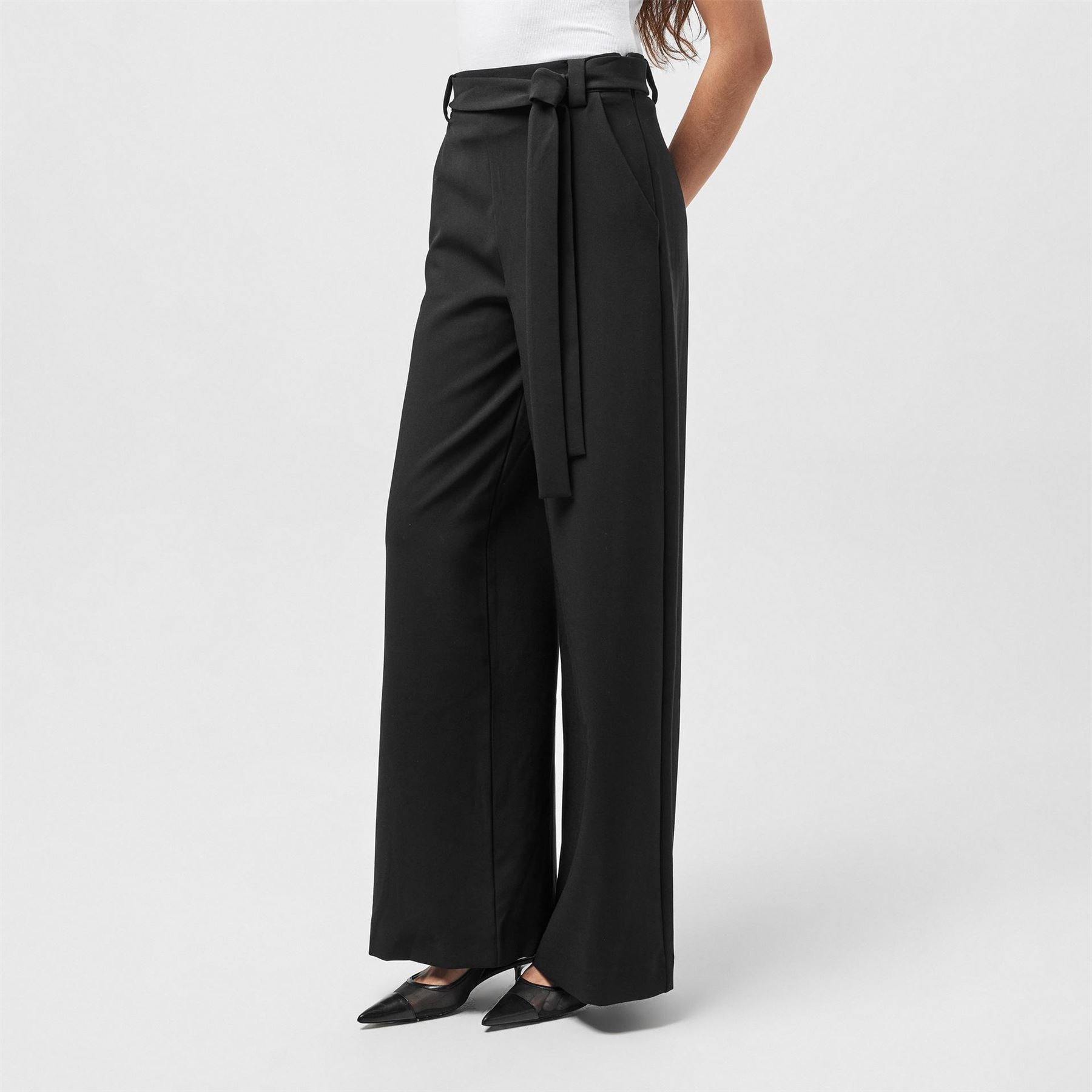 French Connection Whisper Palazzo Trousers