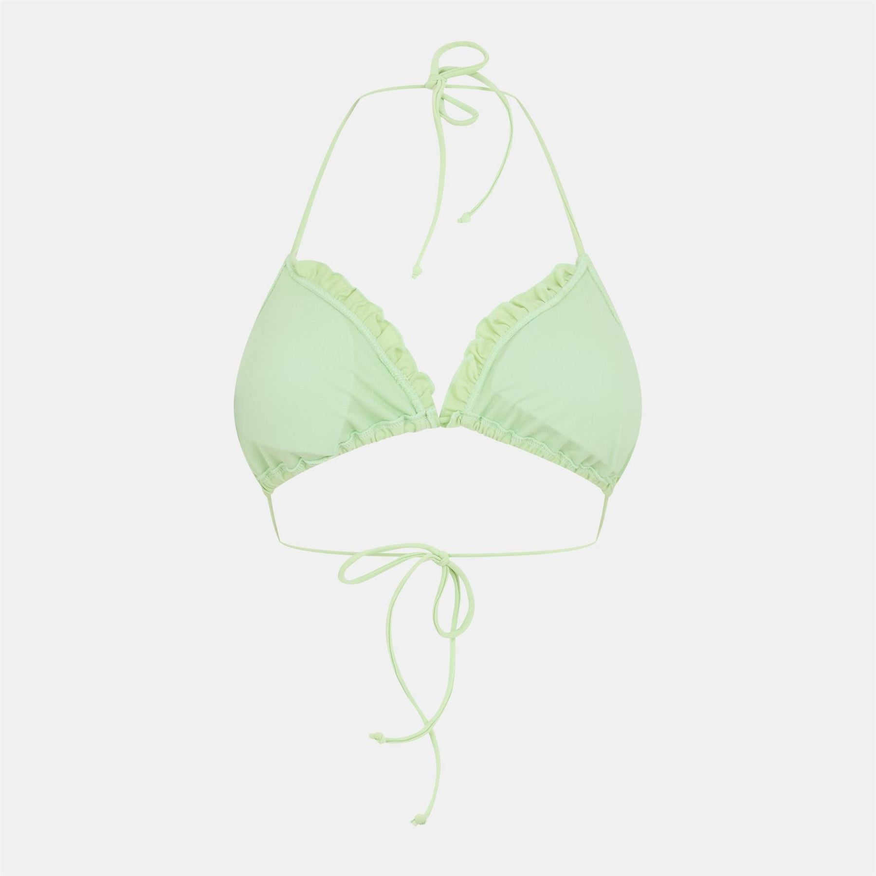 Brave Soul Bikini Top With Frill