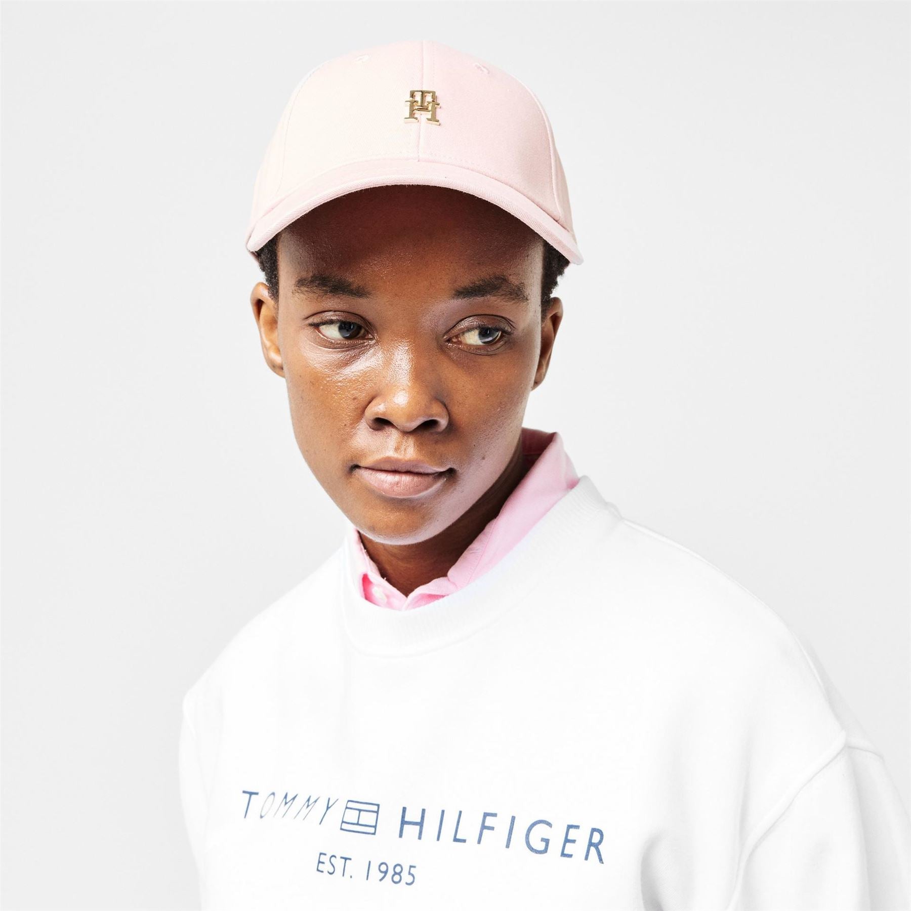 Tommy Hilfiger Chic Logo Metal Monogram Dad Cap