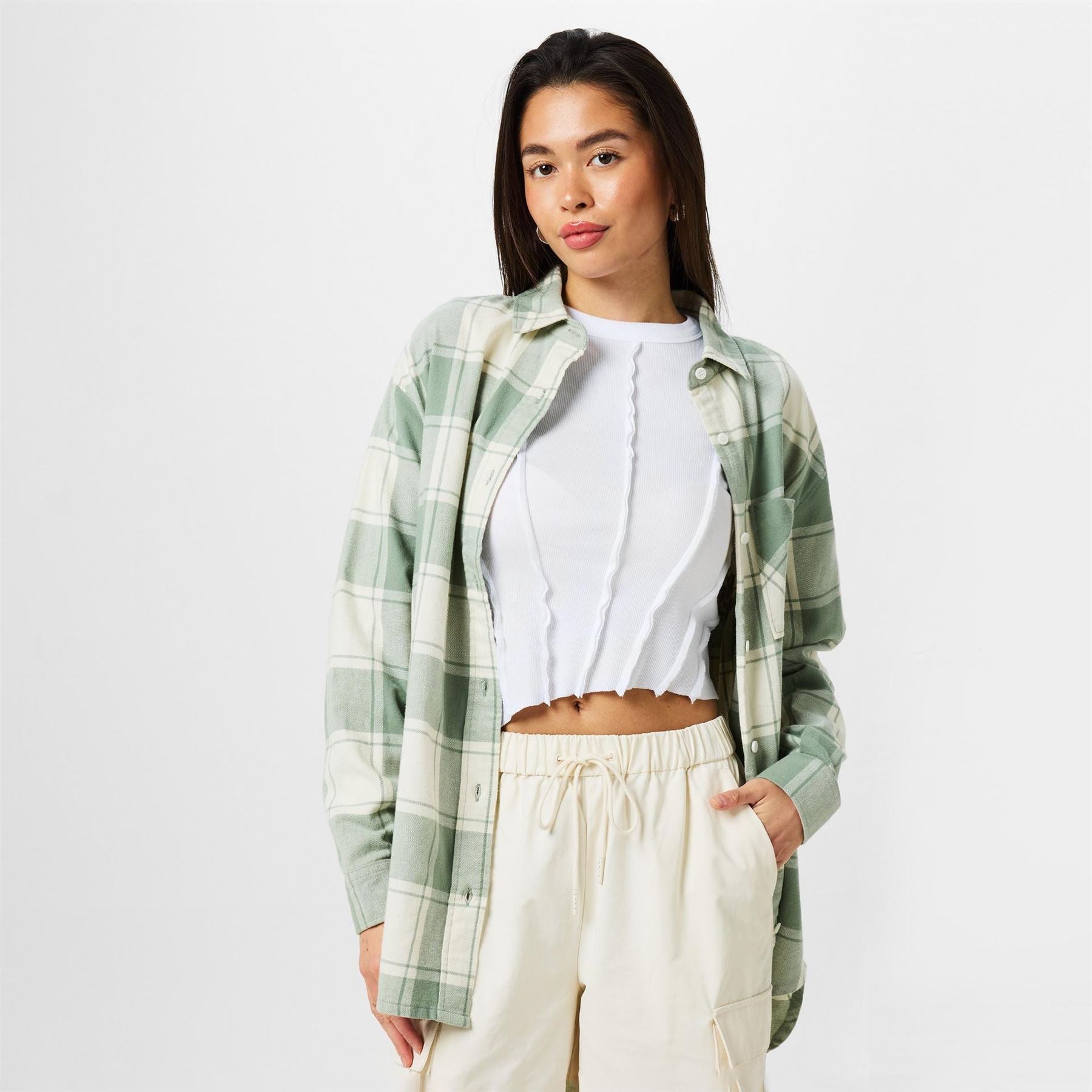 Jack Wills Jw Flannel Long Sleeve Patterned Shirt