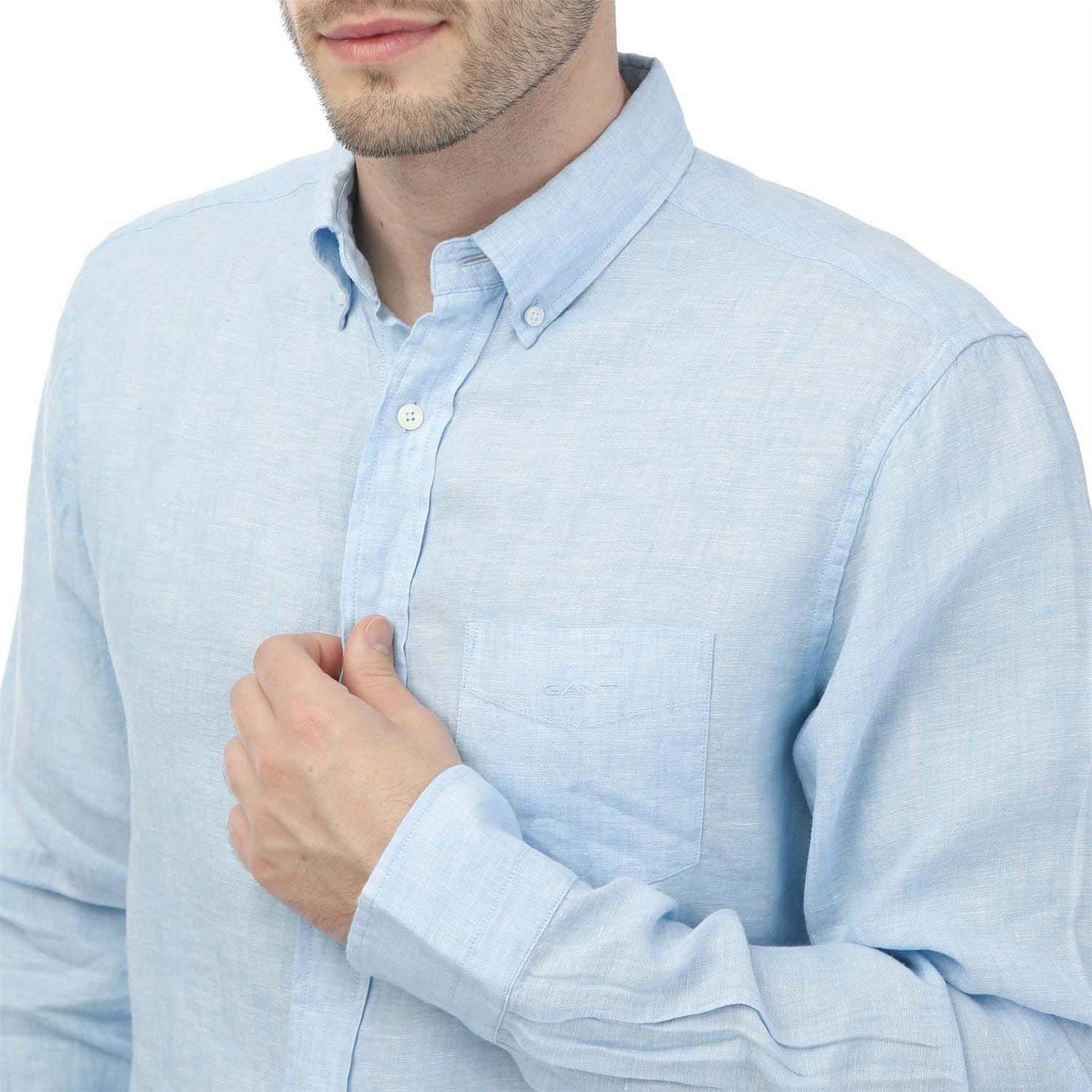 Gant Regular Fit Linen Shirt