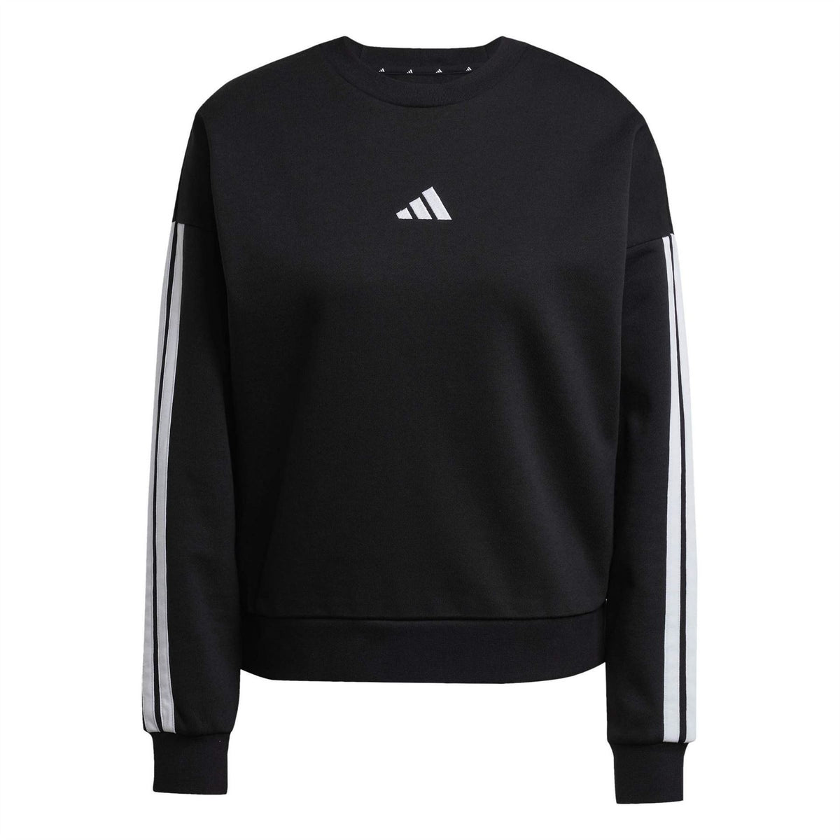 adidas Womens Studio Lounge 3 Stripes Sweatshirt