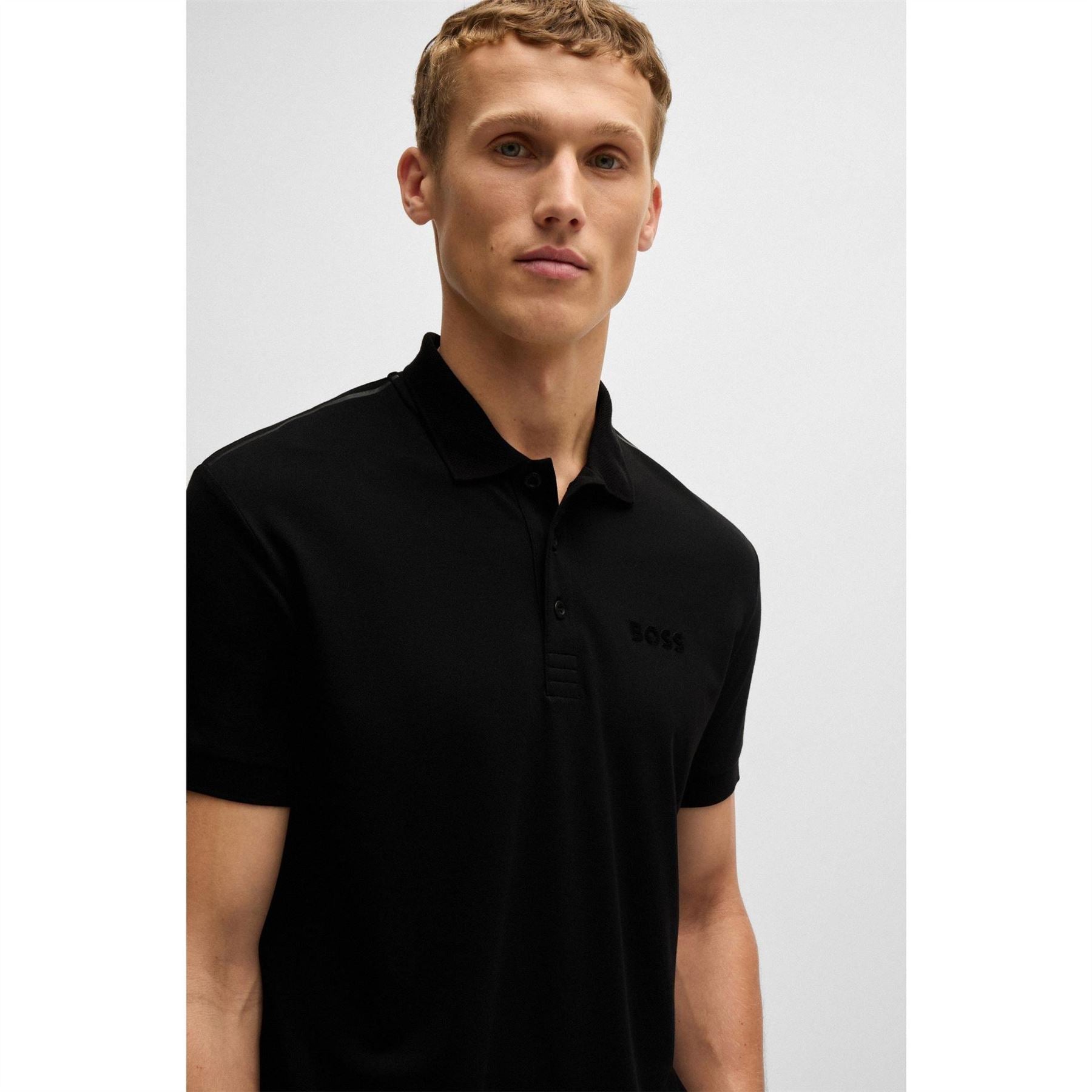 Boss Logo Polo Shirt, Iconic Logo Placement