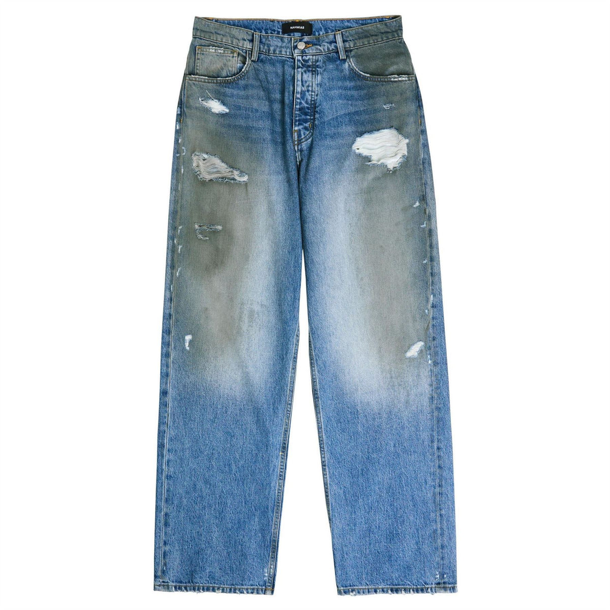 Nahmias Dirty Wash Baggy Jeans