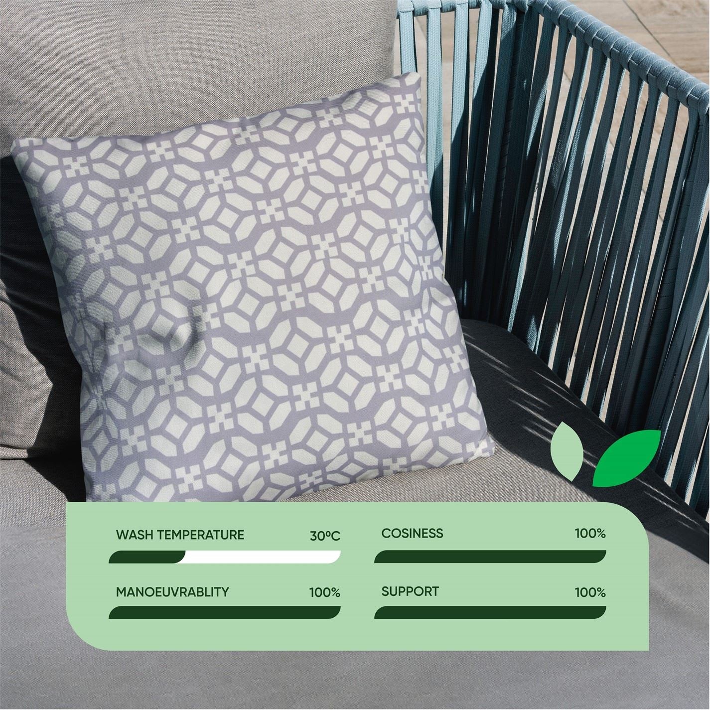Streetwize Of Filled Outdoor Cushions