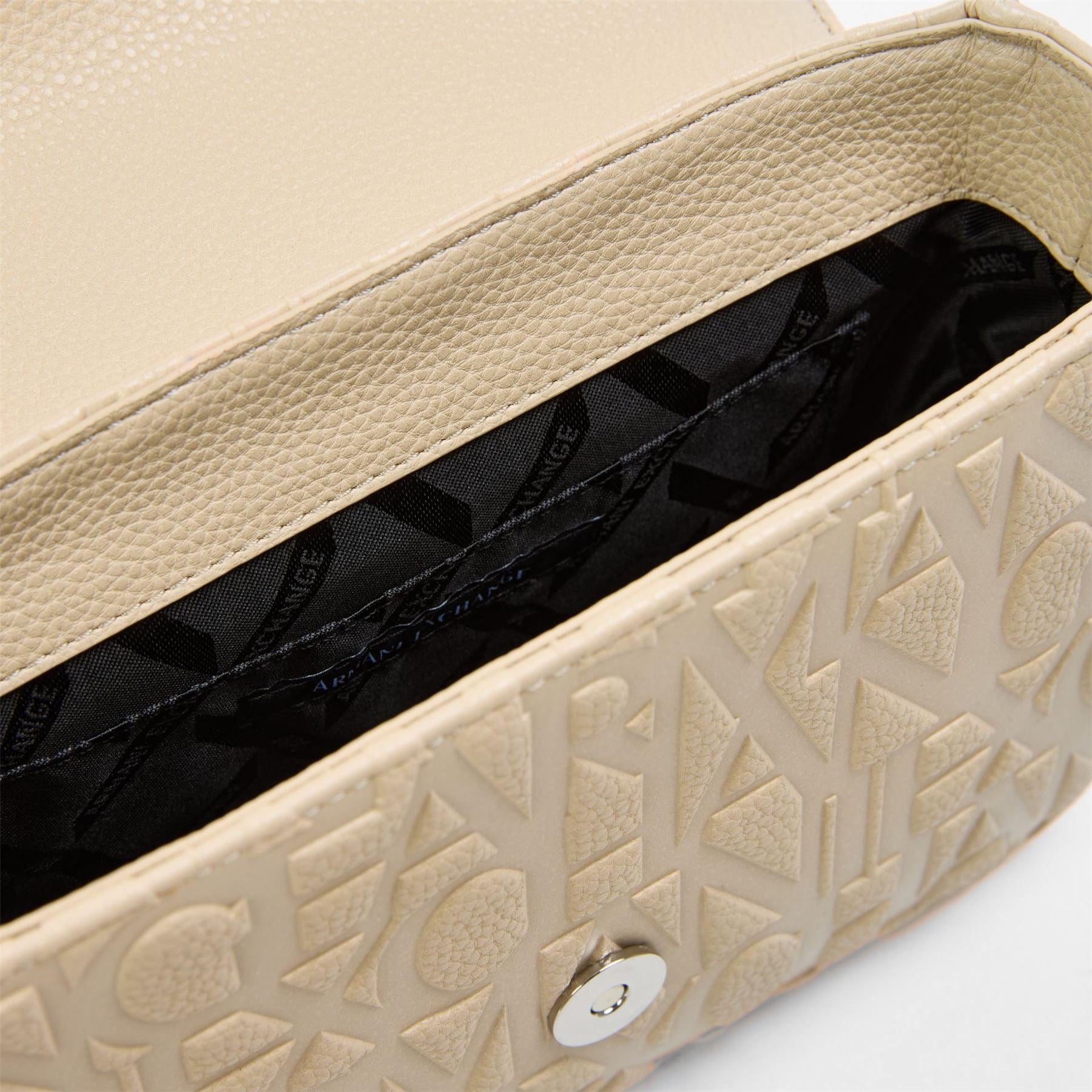 Armani Exchange Exchange Messenger Bag with Silver-Tone Hardware