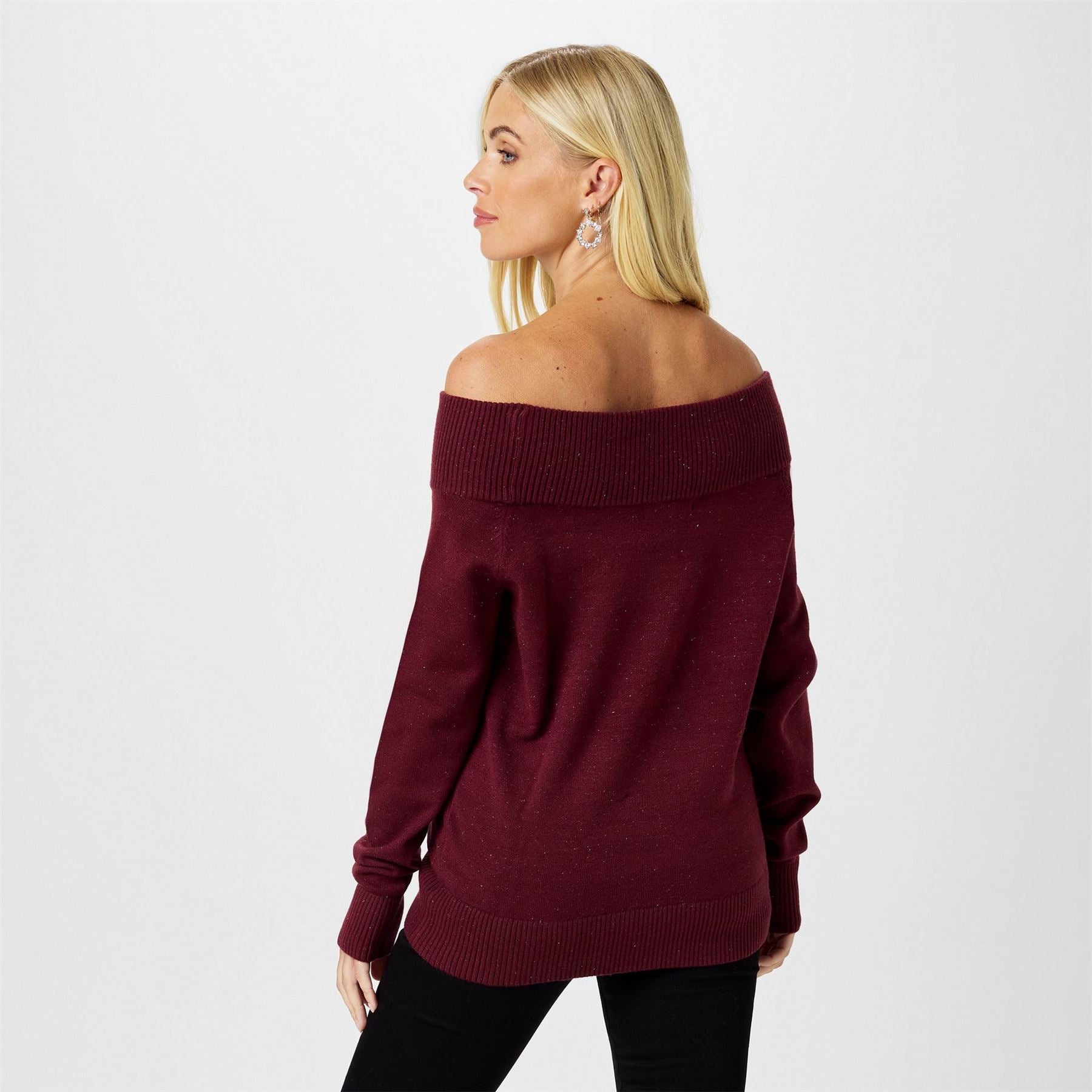 Biba Knitted Bardot Jumper