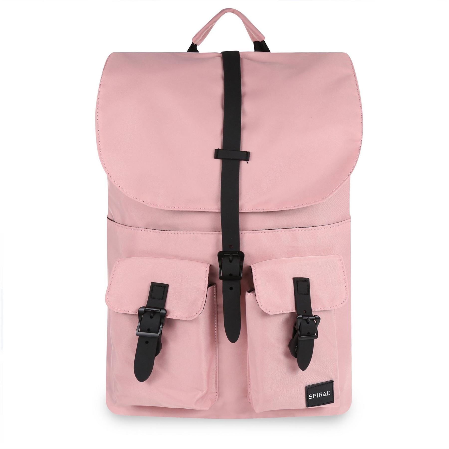 Spiral Fontwell Rectangle Shape Rucksack with Logo Badge