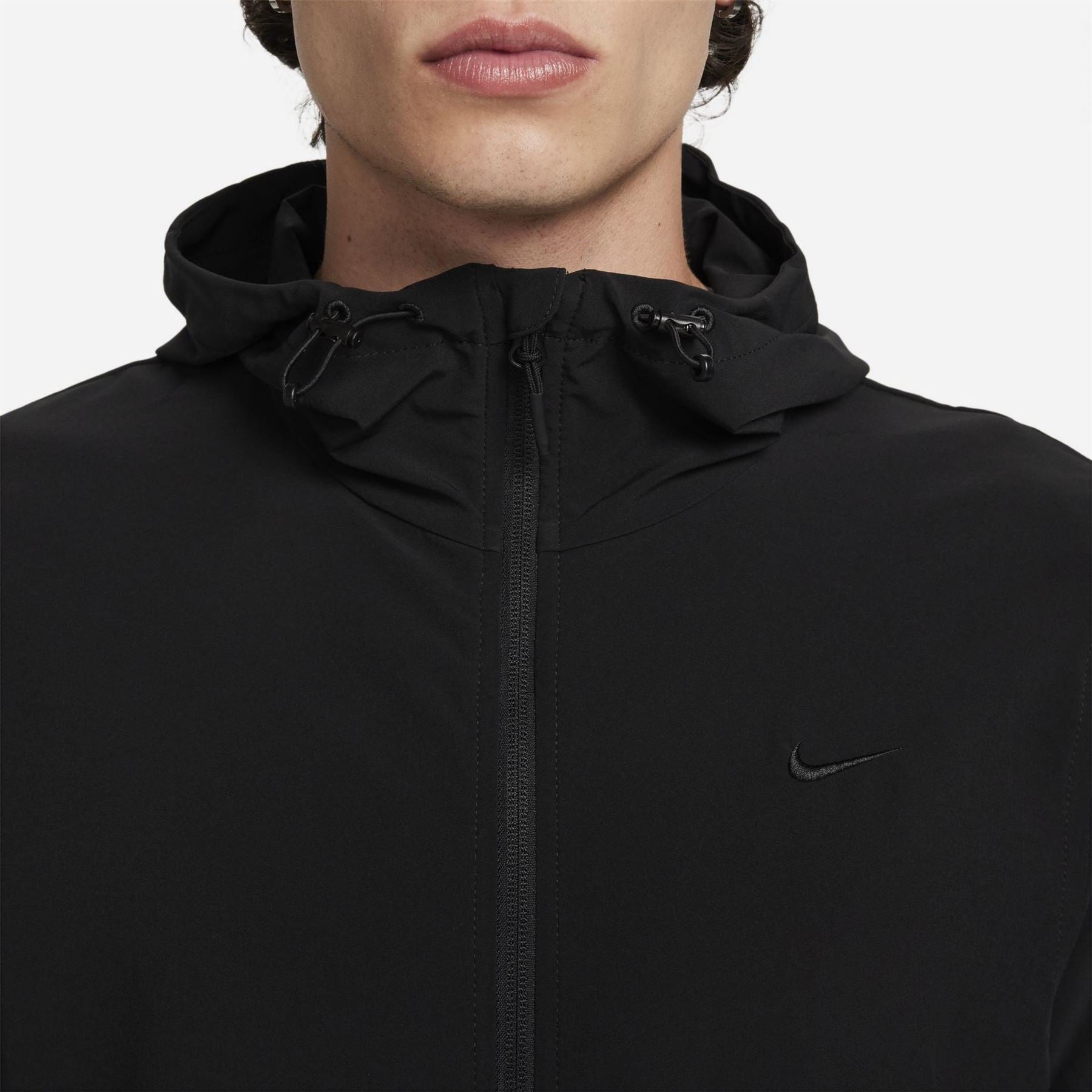 Nike Unlimited Hooded Performance Jacket with Zipped Pocket