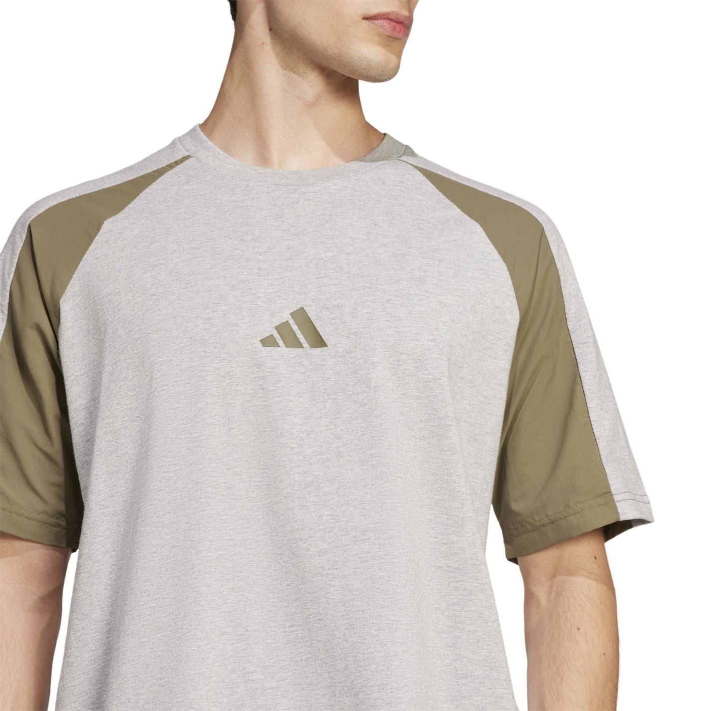 adidas Mens Seasonal Essentials Colorblock T-Shirt