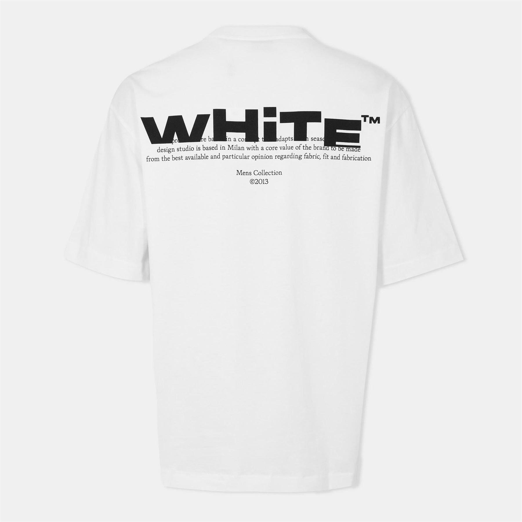 Off White Shred Skate Lettering Boyfriend T-Shirt
