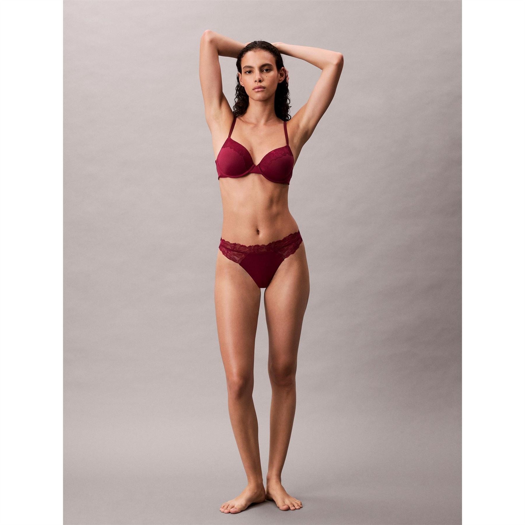 Calvin Klein Solid Patterned Plain Design Thong