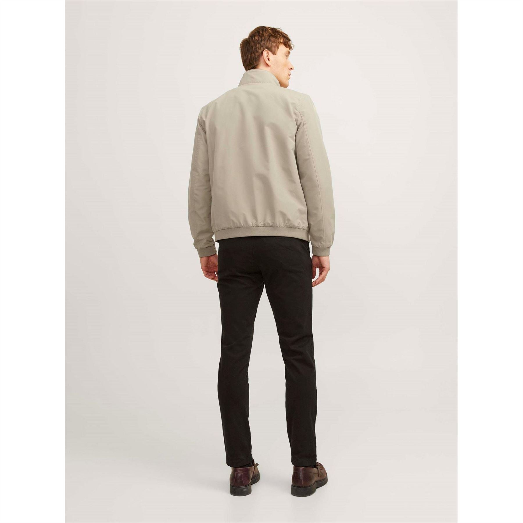 Jack and Jones Mens Rush Harrington Bomber Jacket