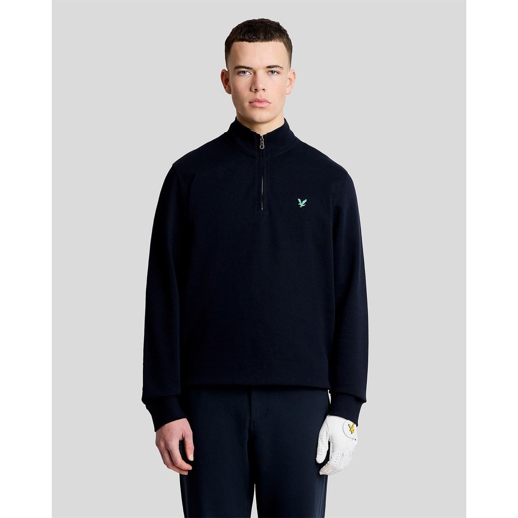 Lyle and Scott  And  Scott Golf Green Eagle Quarter Zip Midlayer