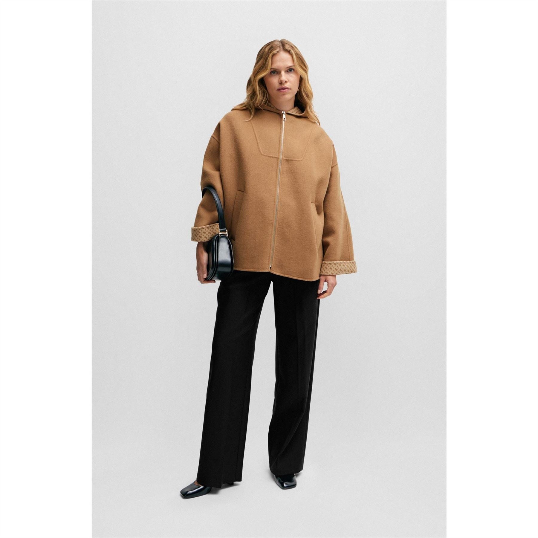 Boss Capes Relaxed Fit Short Jacket