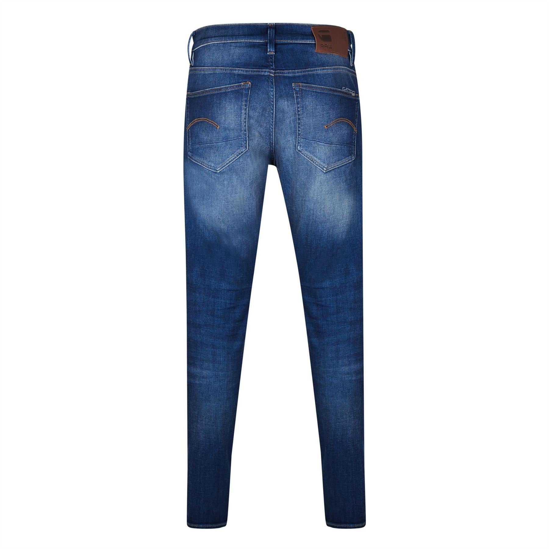 G Star Slim Fit Jeans In Blue Black Stretch Denim