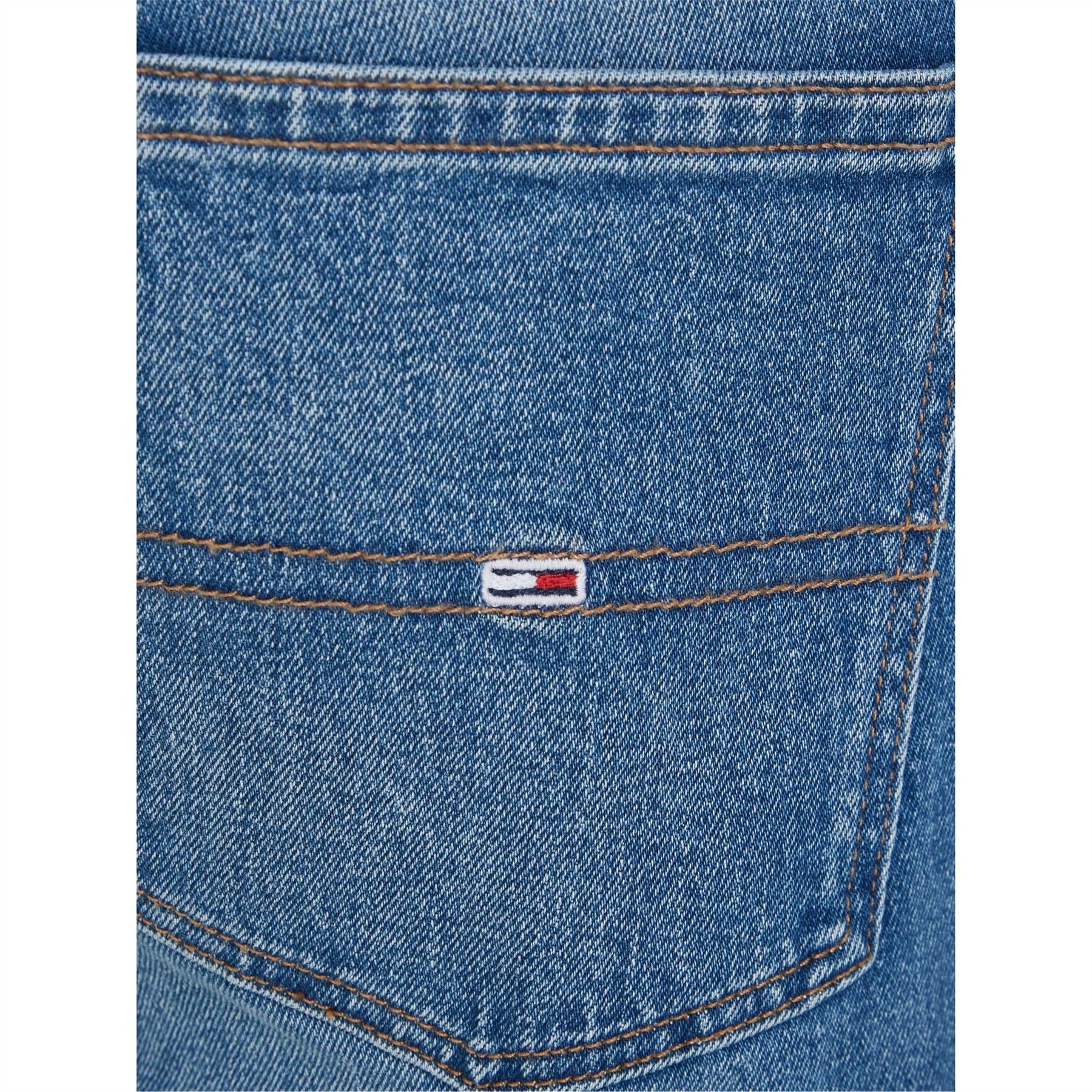 Tommy Jeans Denim Bermuda Shorts Light Wash