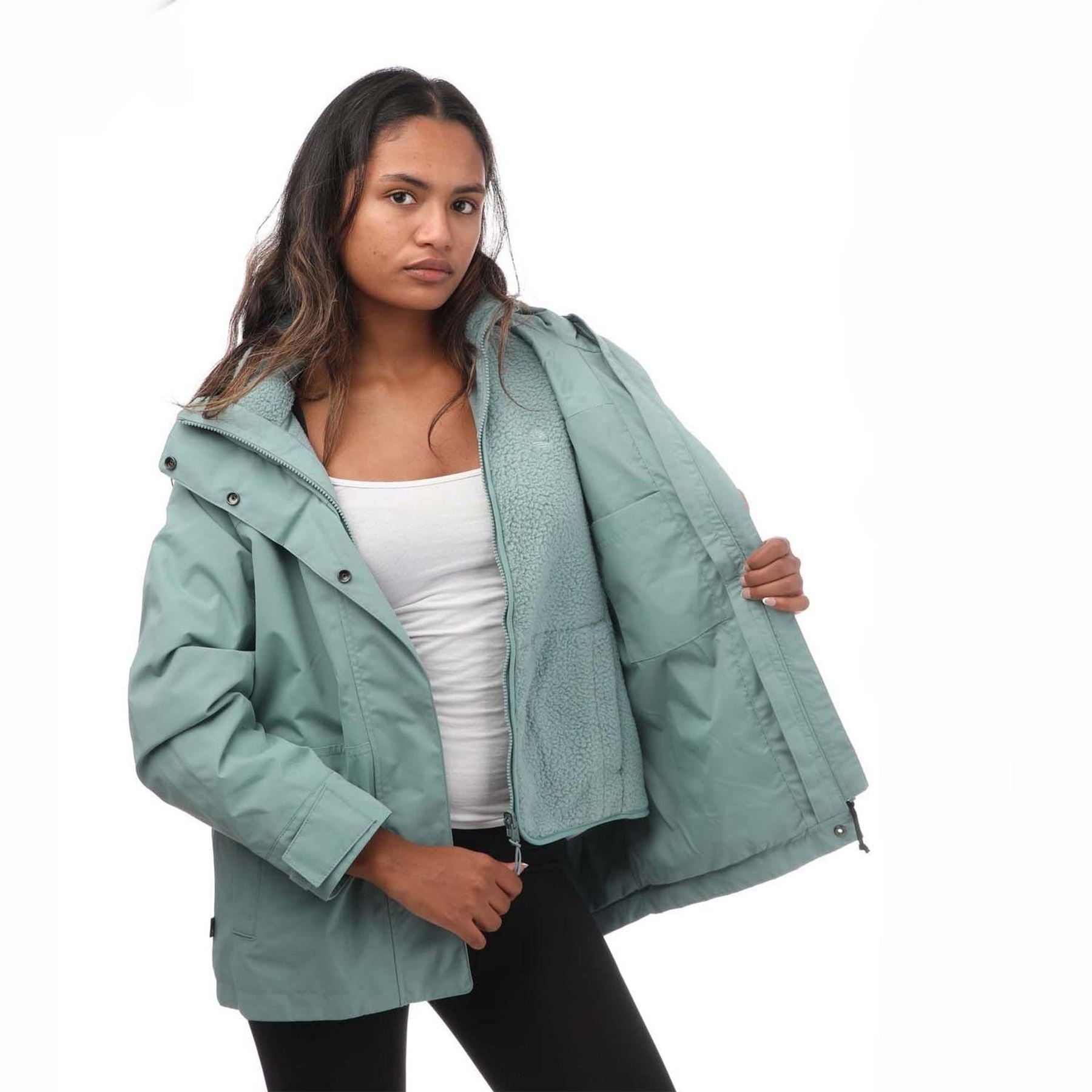 Timberland Benton 3 In 1 Waterproof Detachable Hood Softshell Jacket