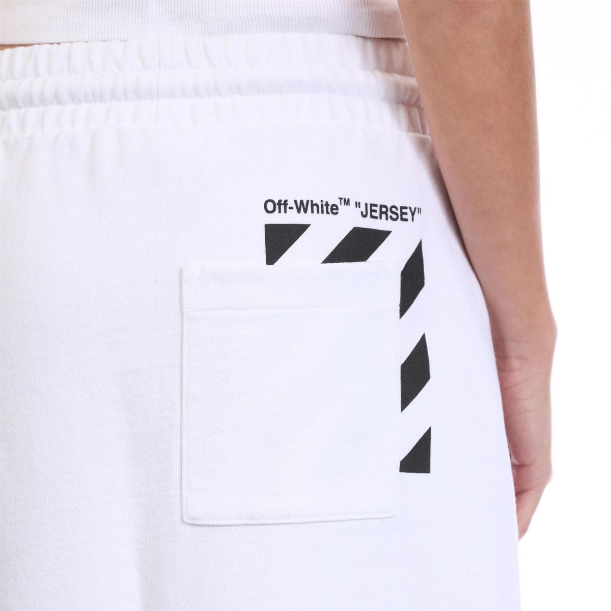 Off White Pocket Sweat Skirt
