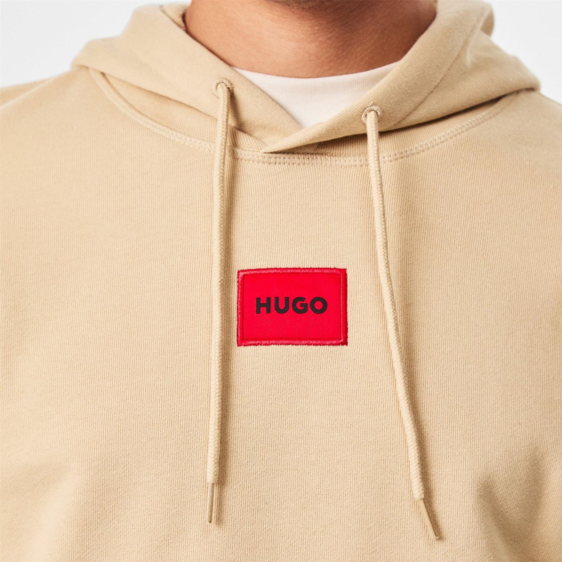 Hugo HUGO Daratschi Drawstring Hoodie   Contemporary Streetwear Design