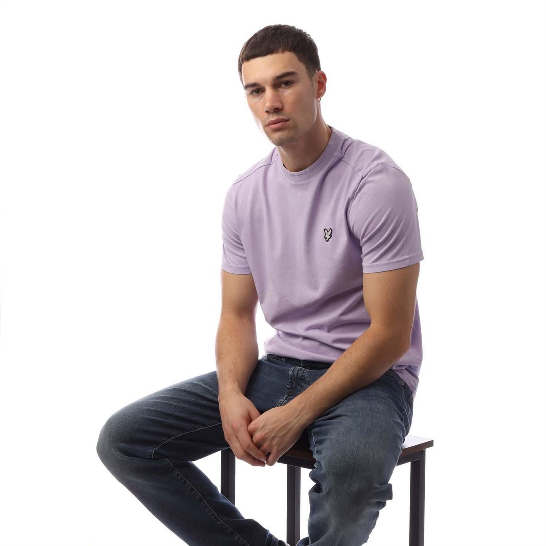 Lyle and Scott Dye Crewneck T-Shirt