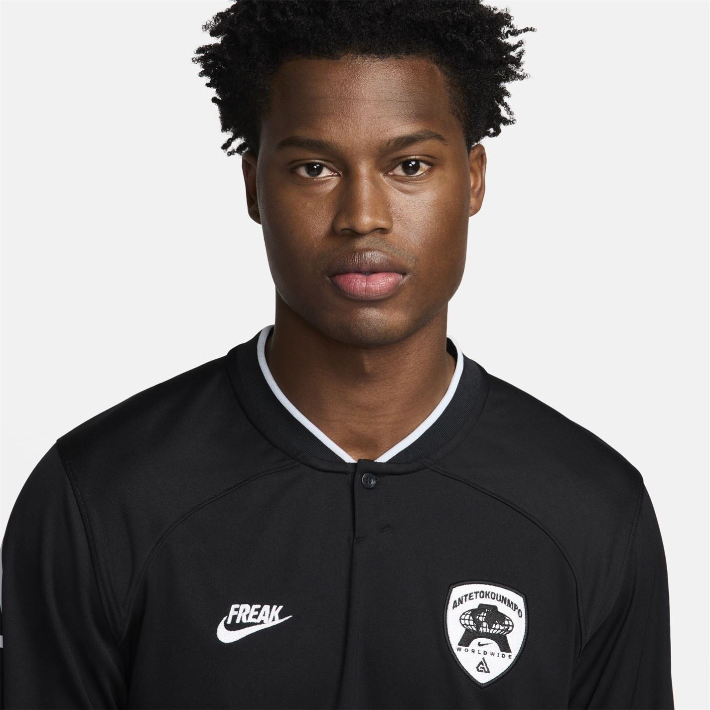 Nike Mens Giannis Dri Fit Long Sleeve Basketball Top