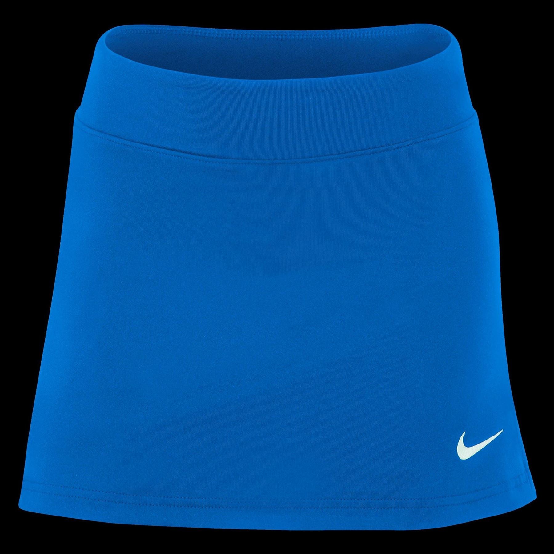 Nike Solid Patterned Mid Rise Team Mini Skort