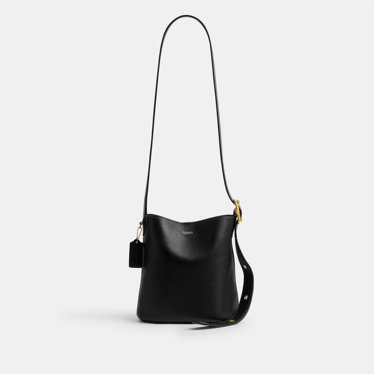 Coach Bleeker Cylinder Shape Cross Body with Patch
