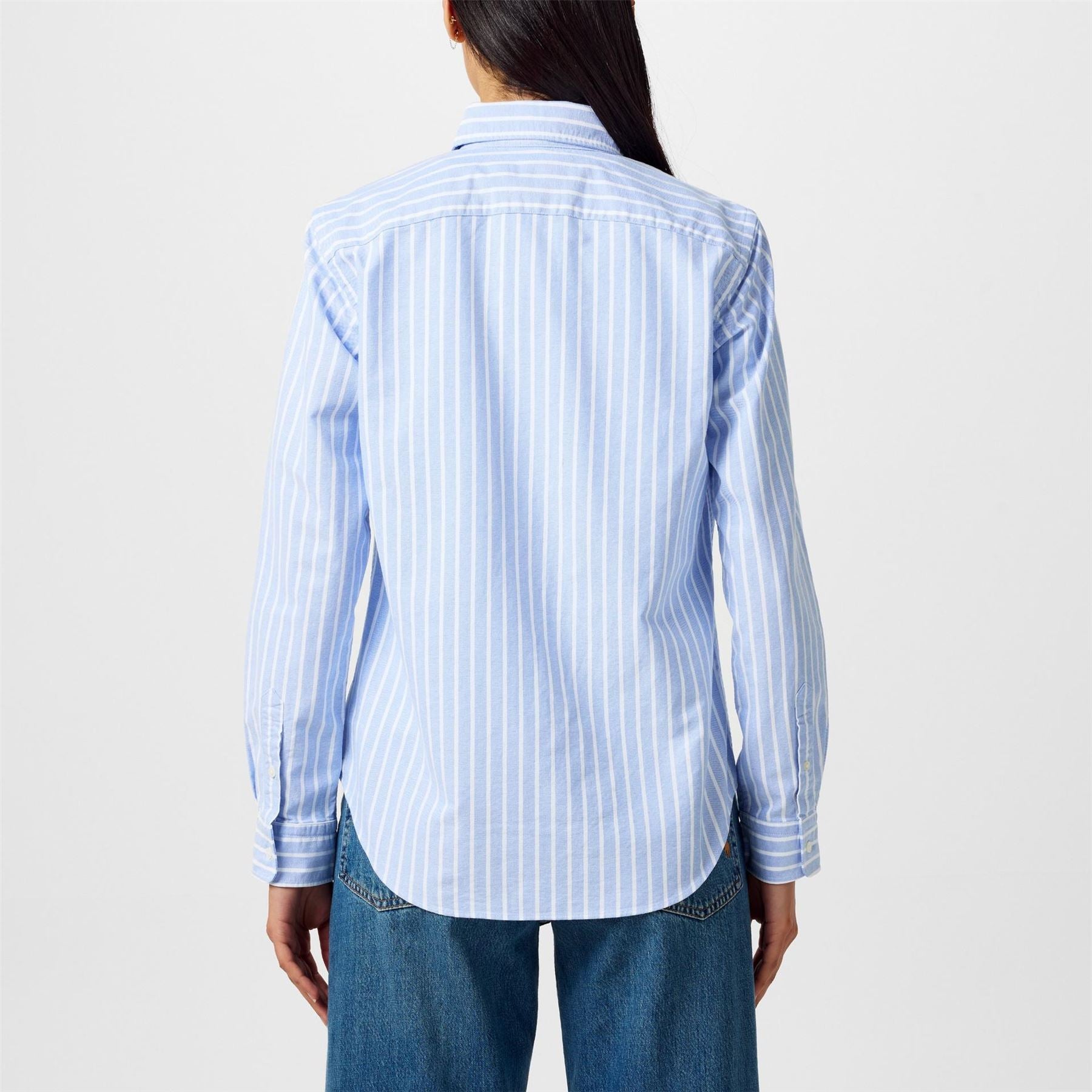 Polo Ralph Lauren Charlotte Stripe Long Sleeve Oxford Shirt