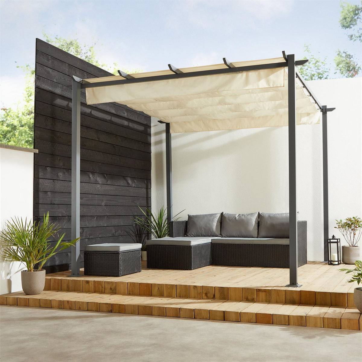 Linea Dublin 3 X 3m Pergola