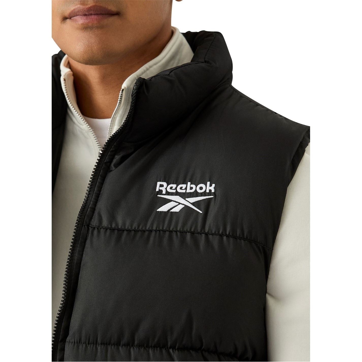 Reebok  Heavyweight Quilted Puffer Gilet