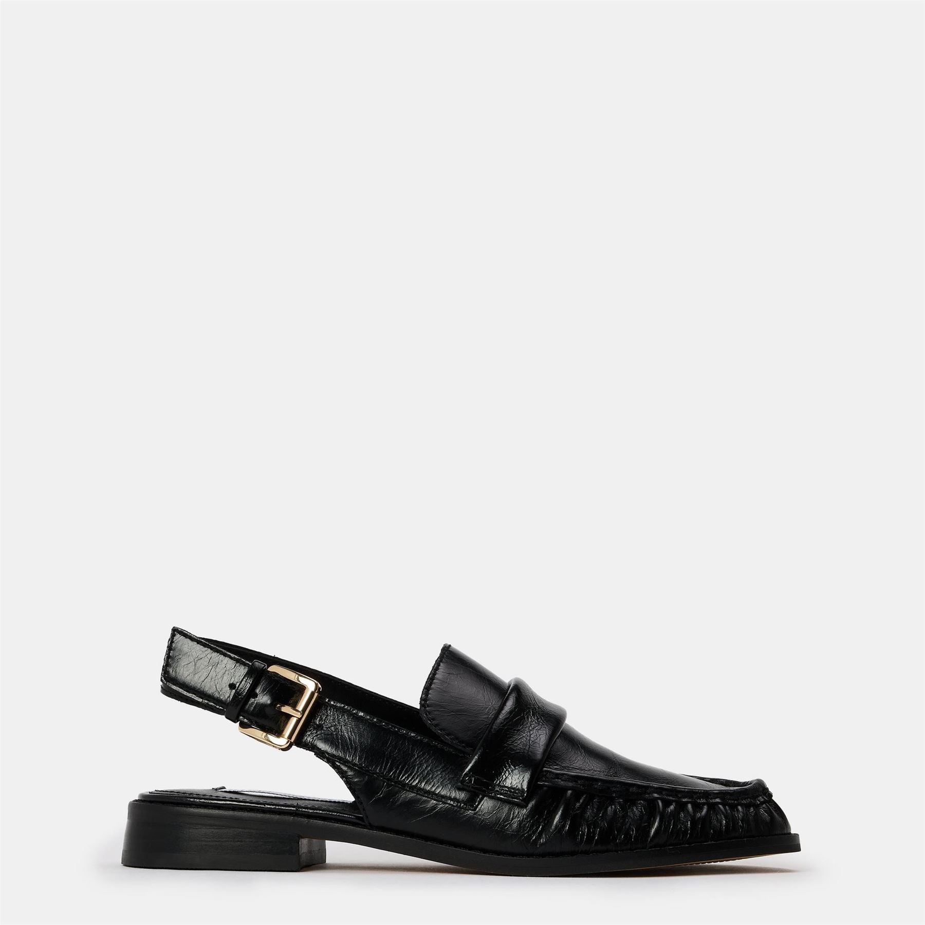 Steve Madden Reeves Slingback Loafers with Block Heel