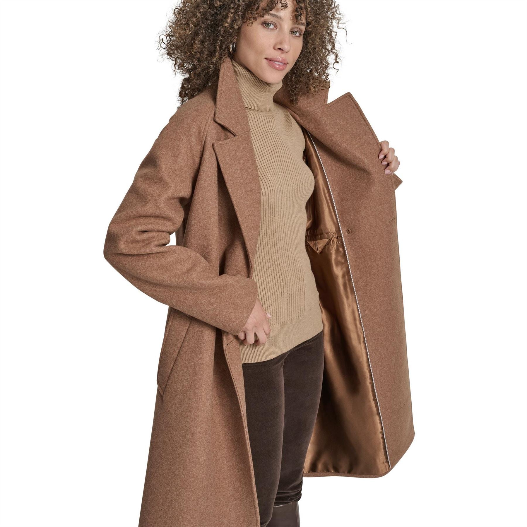 DKNY  Wrap Overcoat