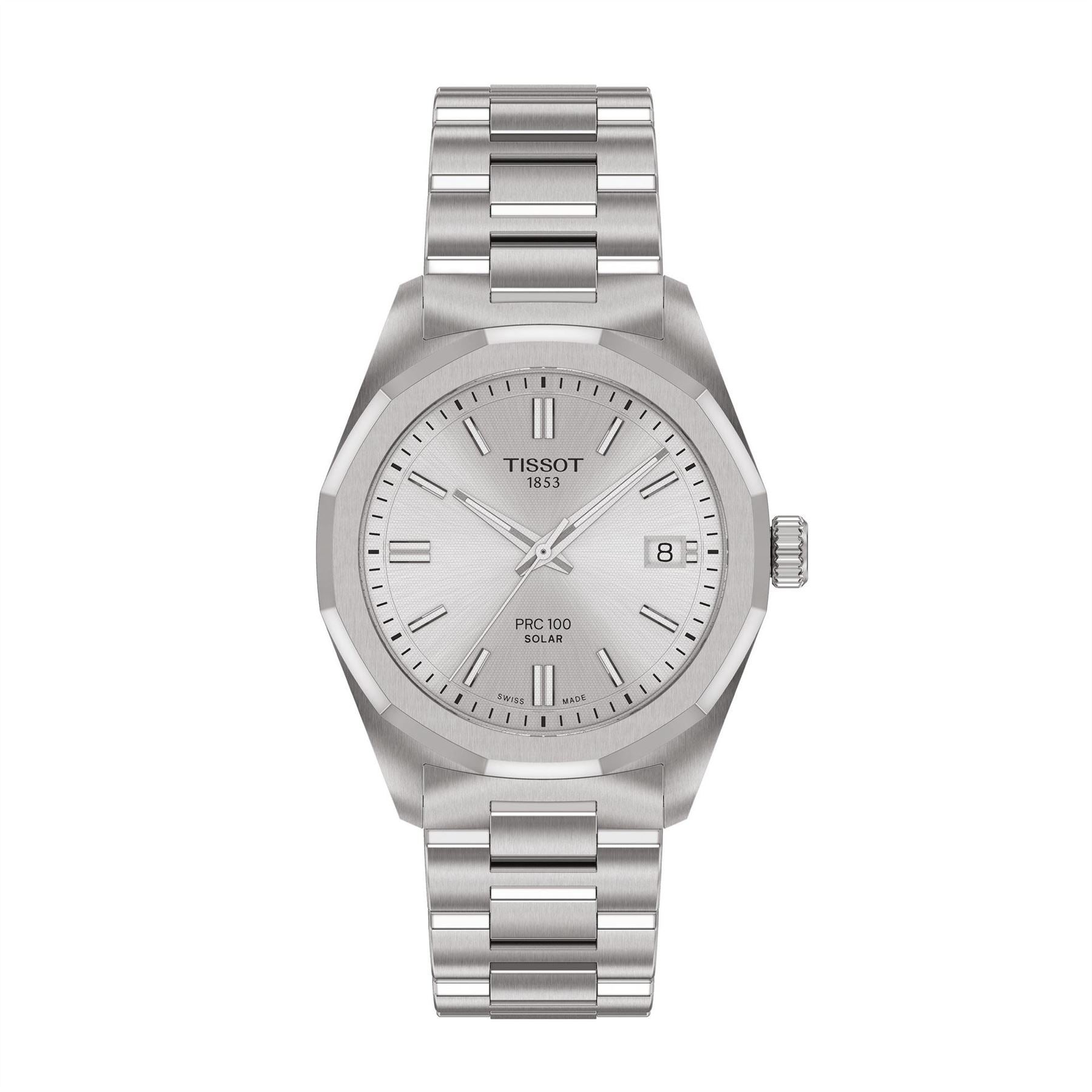 Tissot Solar Stainless Steel 100m Water Resistant Auto Analogue Watch