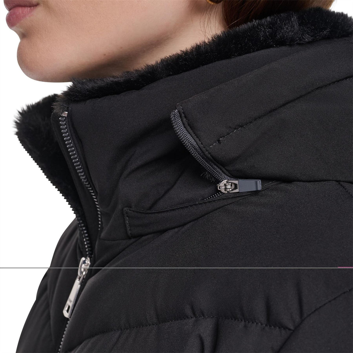DKNY Short Puffer Jacket