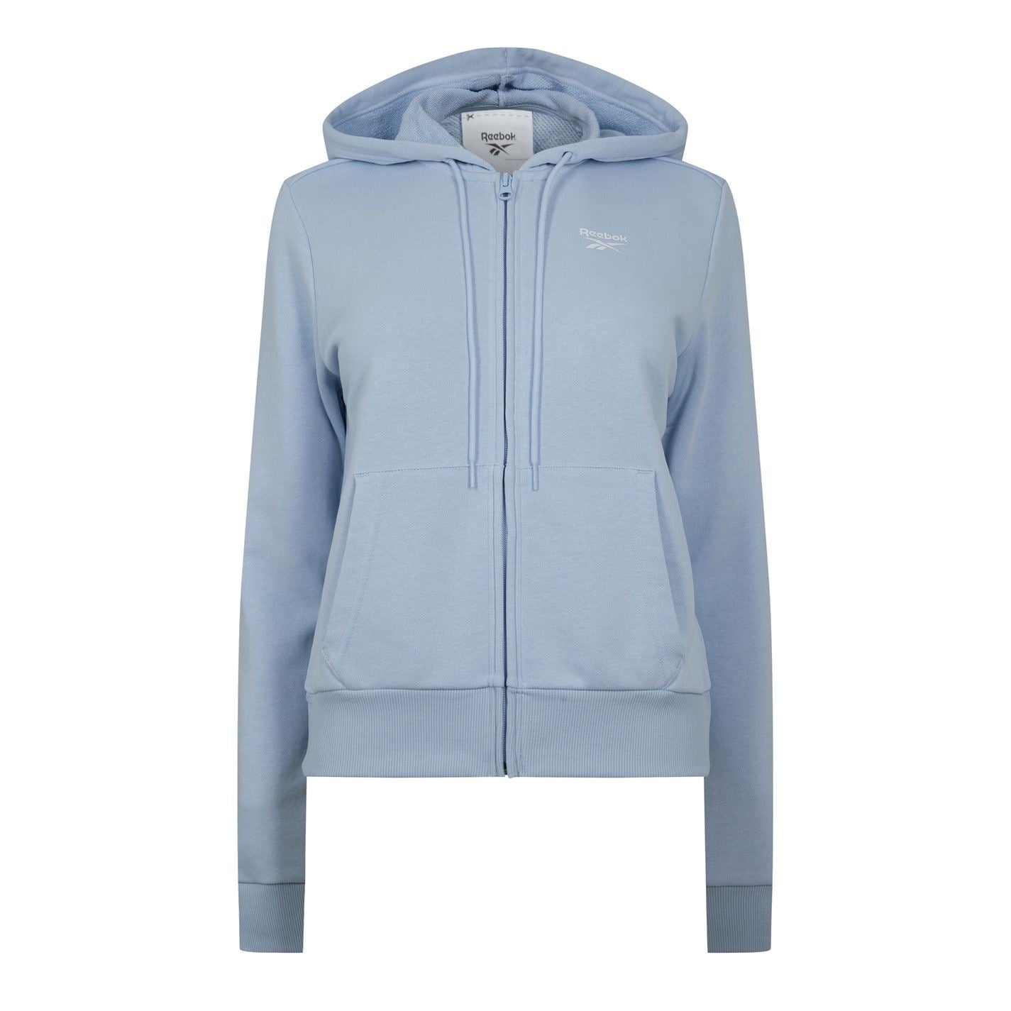 Reebok Hooded French Terry Full-Zip Jacket
