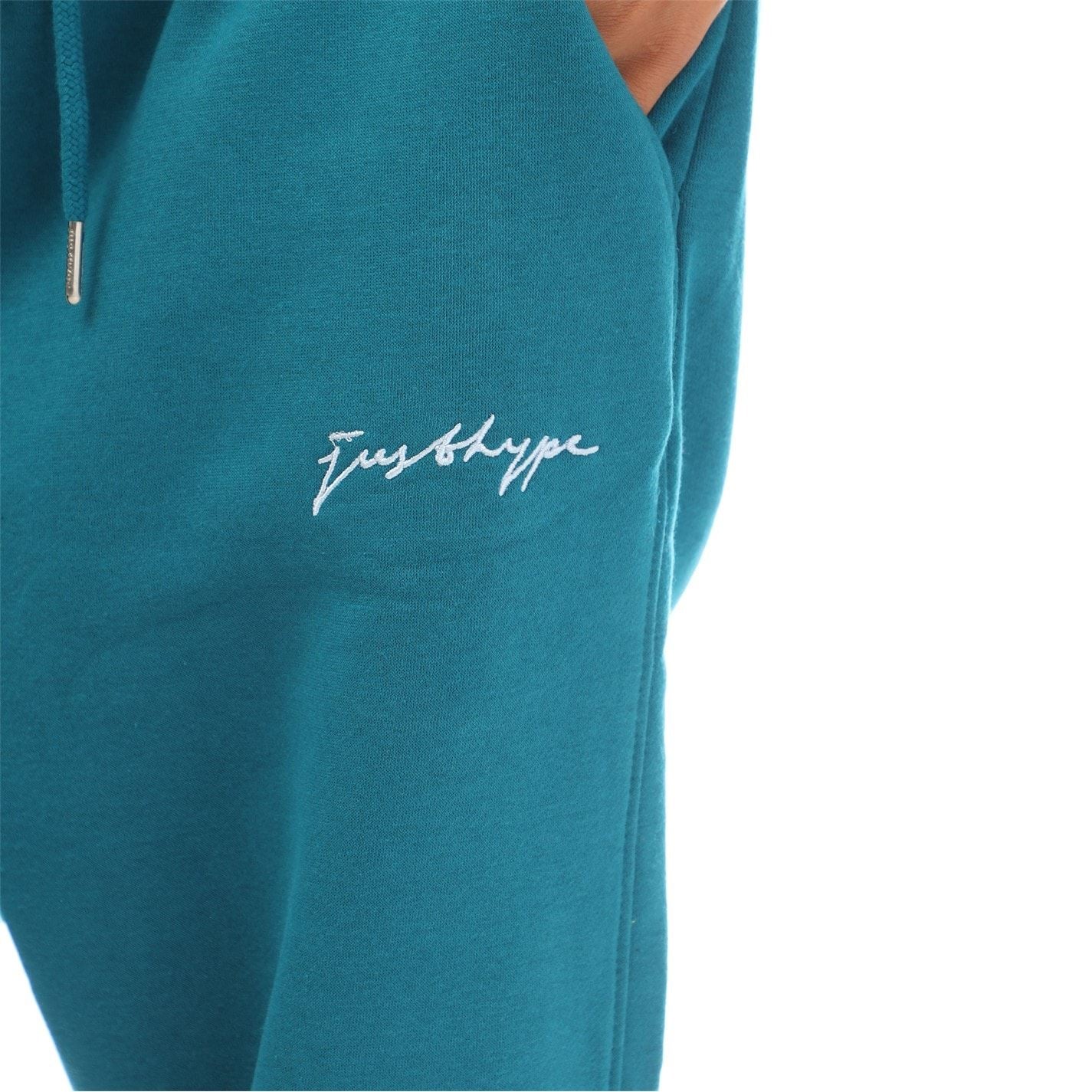 Hype Regular Fit Joggers Solid Patterned