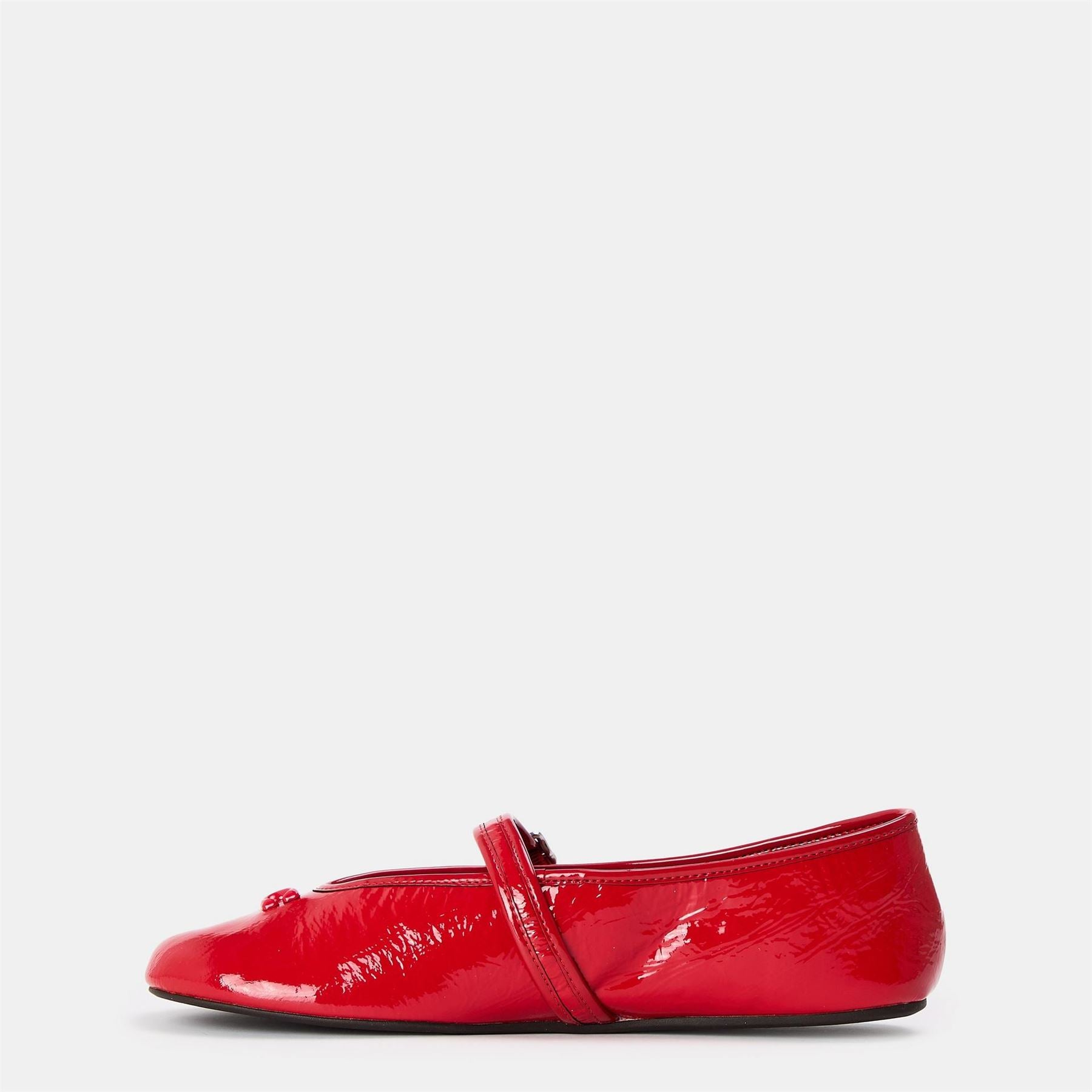 Coach Sculpt LD61 All Over Logo Mary Janes Flats