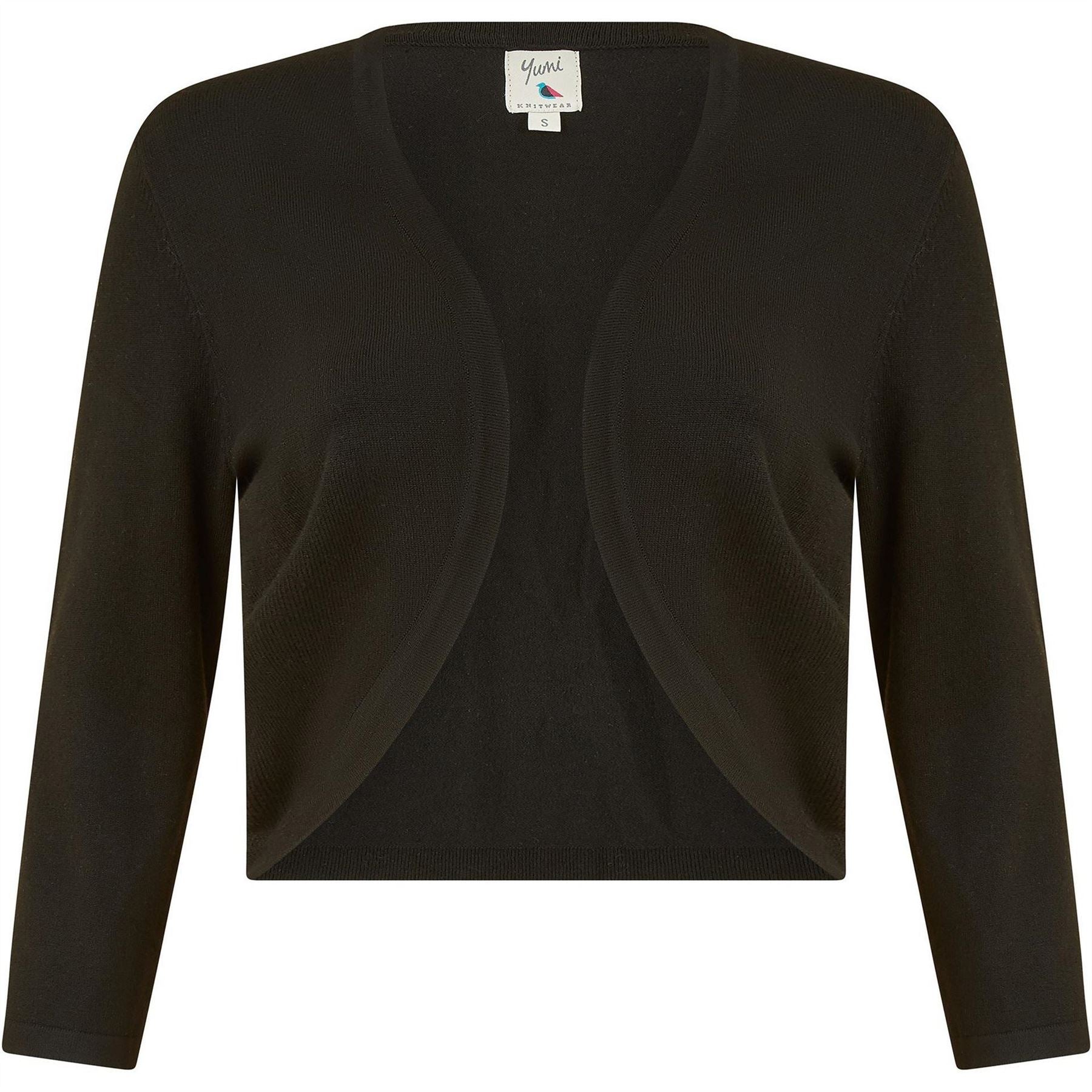 Yumi Knitted Curve Bolero