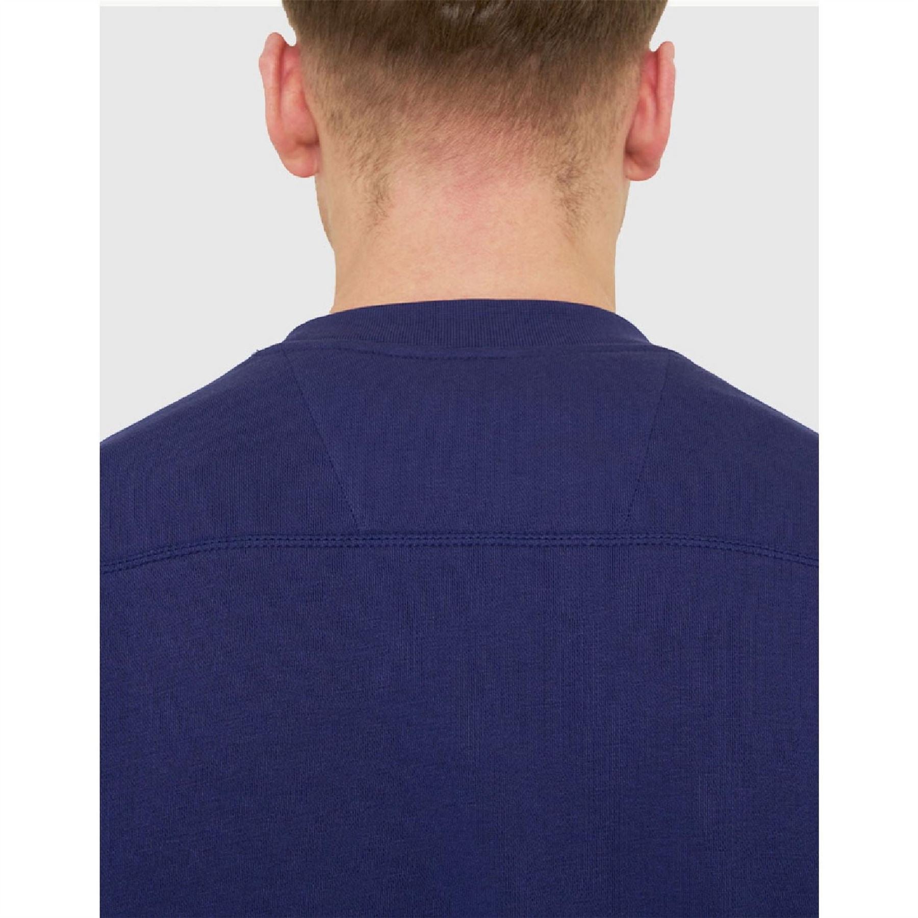 Marshall Artist Siren Crew Neck Ribbed Collar Long Sleeve Sweater