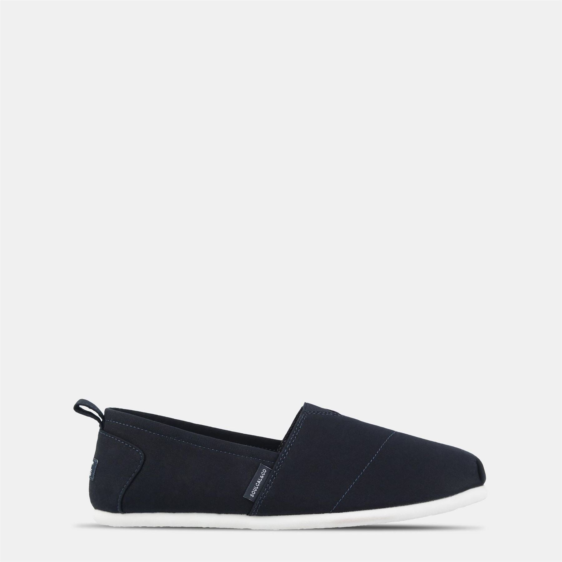 SoulCal Mens Long Beach Canvasas Slip Ons