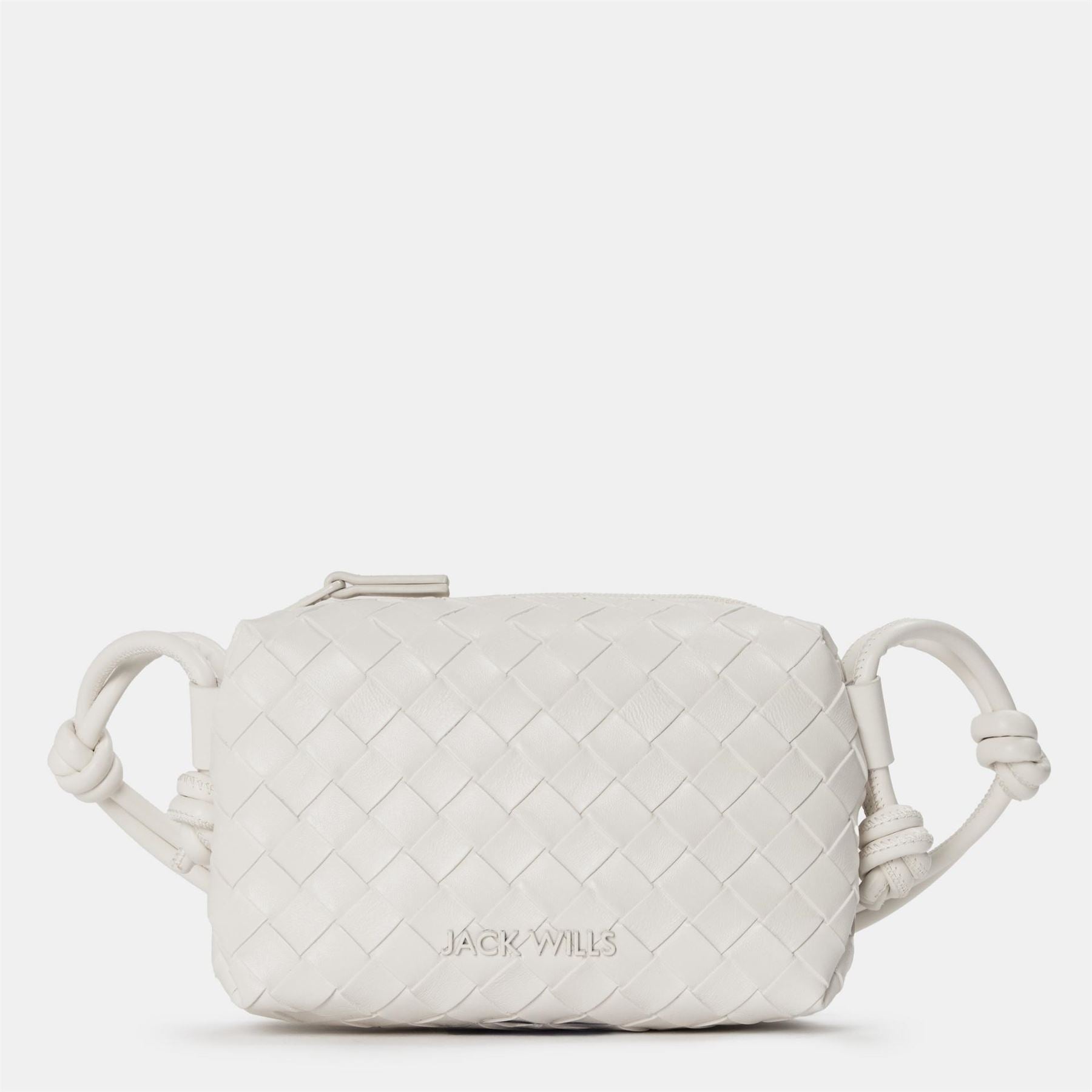 Jack Wills Woven Textured Cross Body with Detachable Strap
