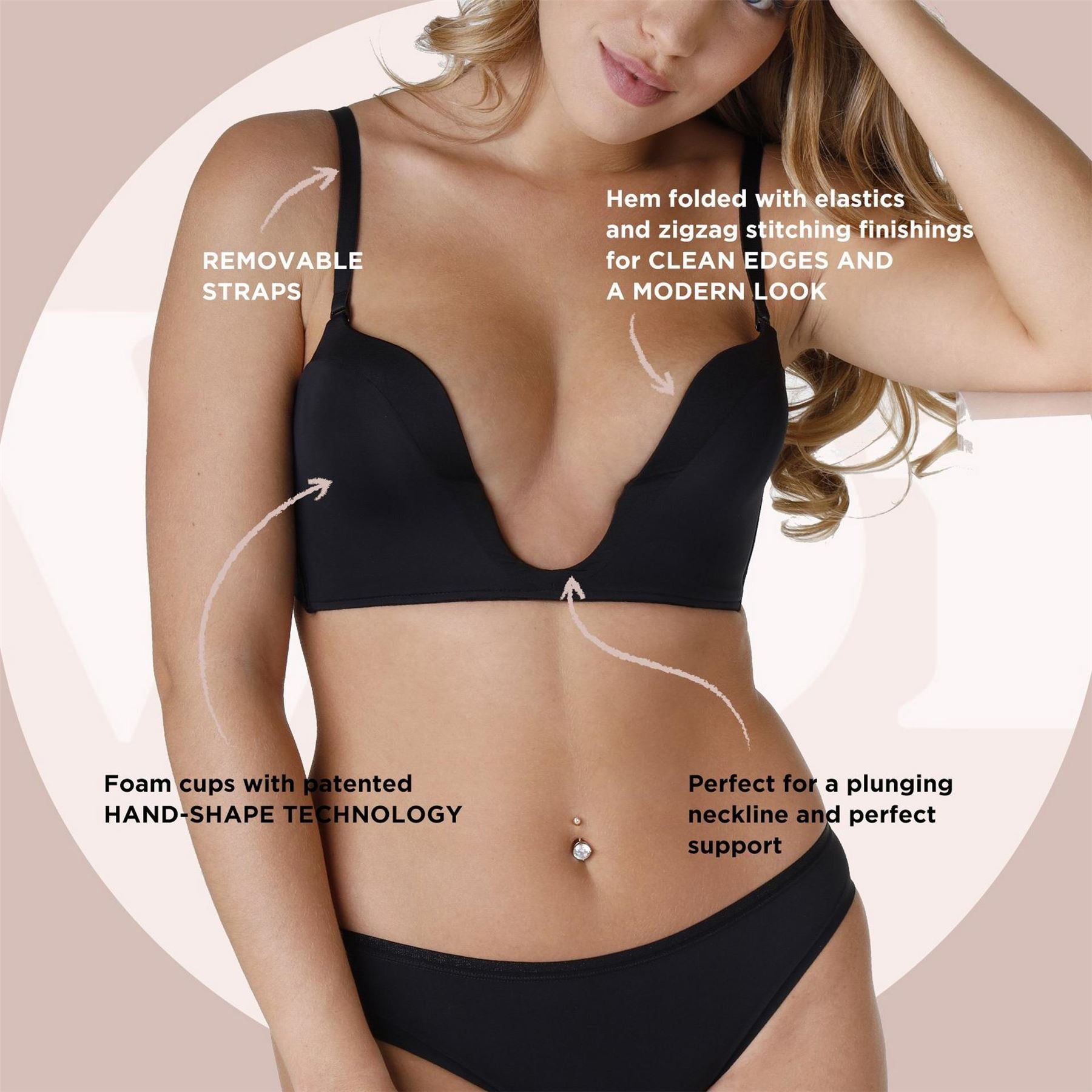 Wonderbra Plunge Bra