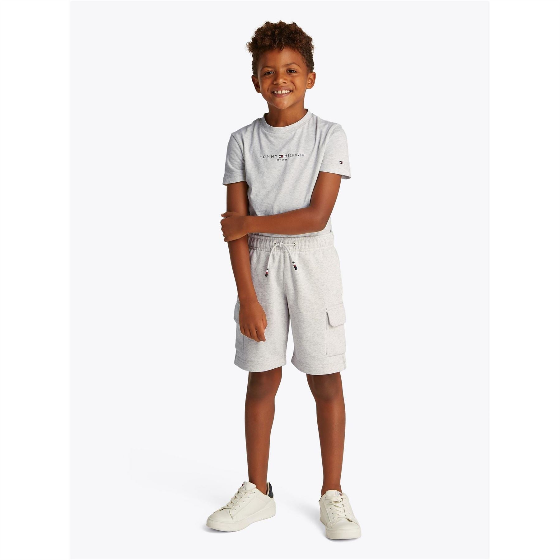 Tommy Hilfiger Crew Neck Short Sleeve T-Shirt and Short Set