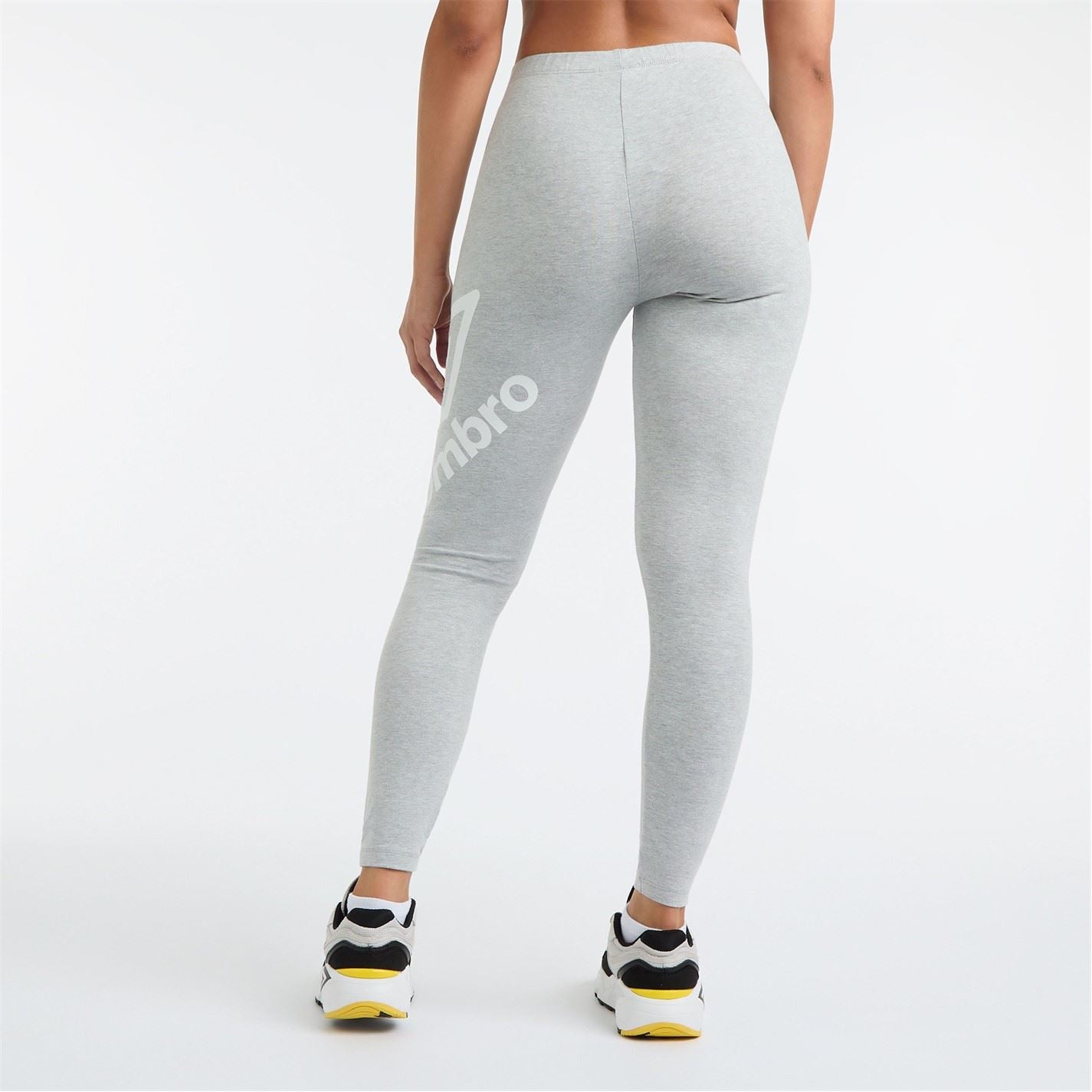 Umbro Logo Solid Patterned Leggings