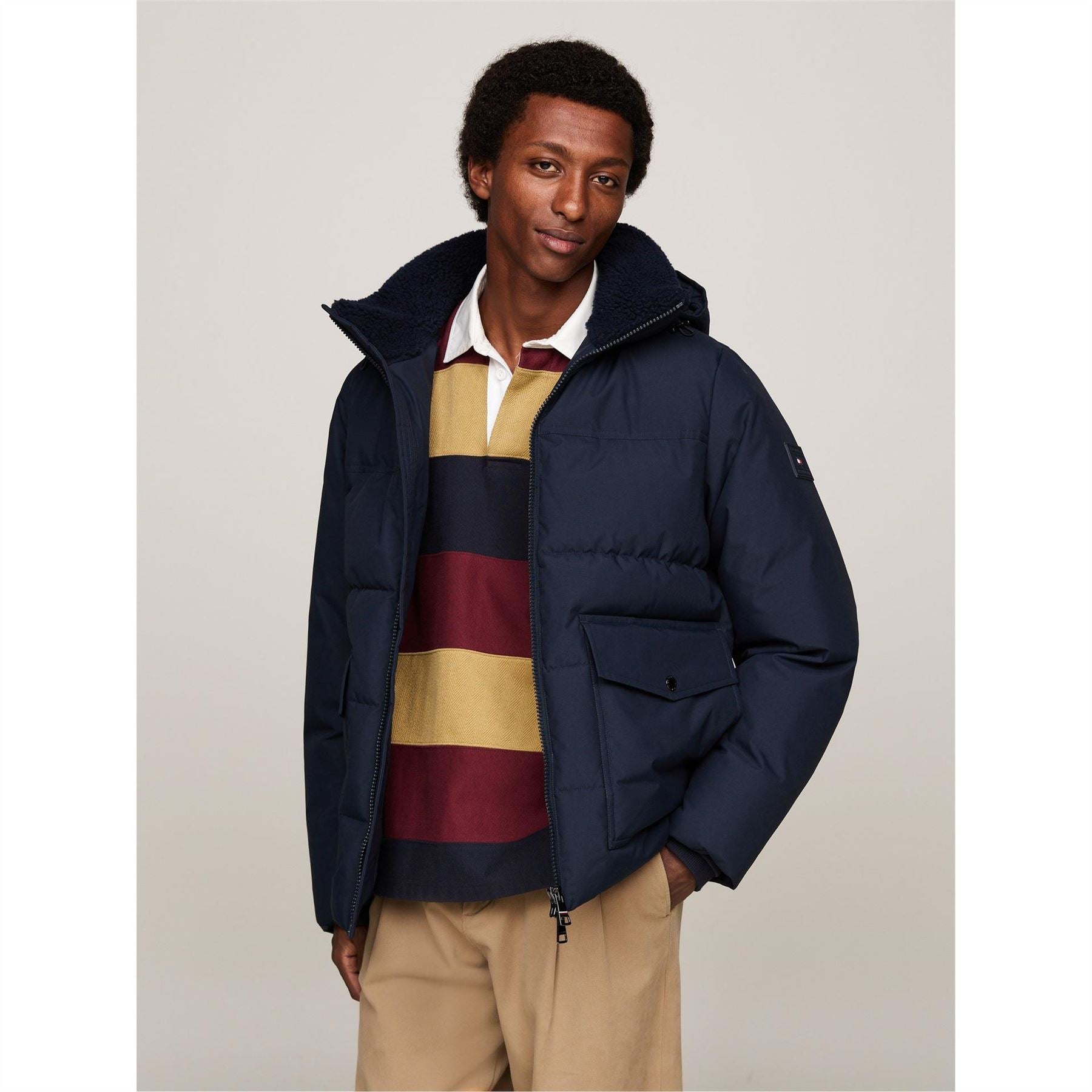 Tommy Hilfiger Rockie Utility Medium Puffer Jacket