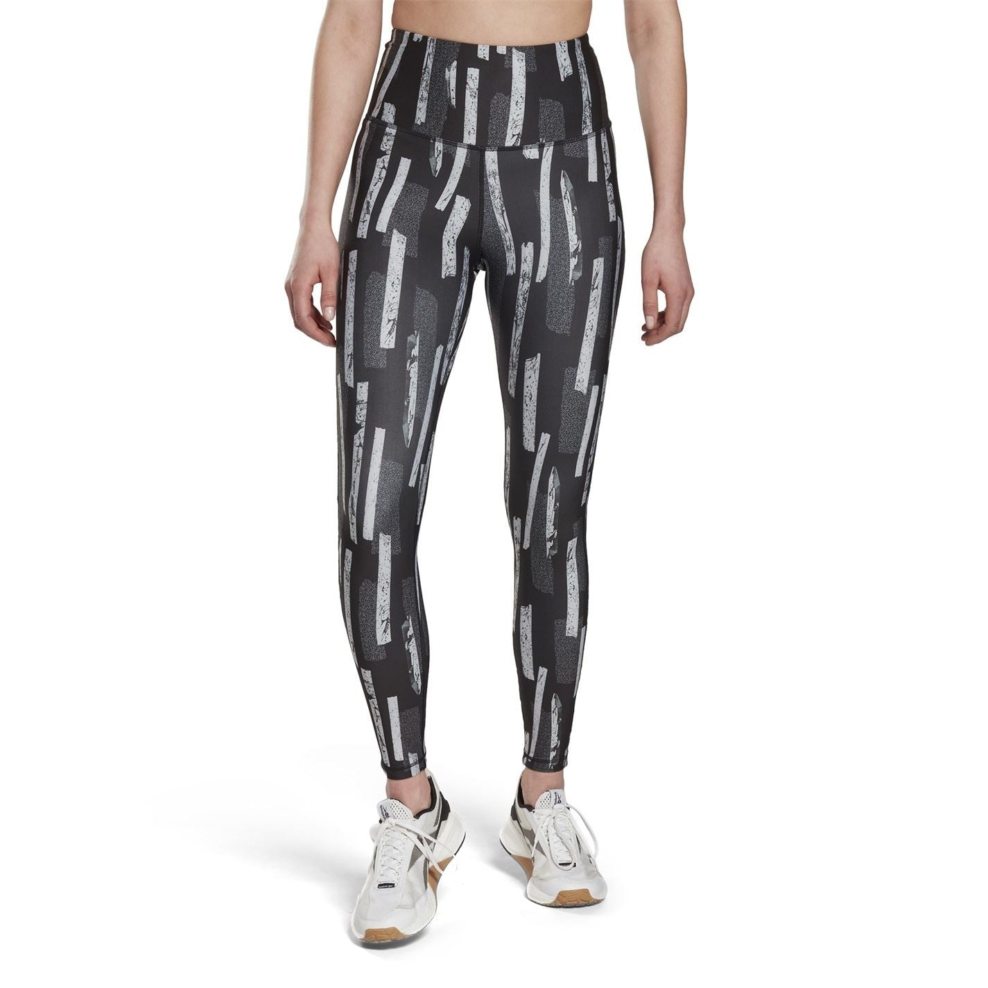 Reebok Womens Myt Allover Print Leggings Legging