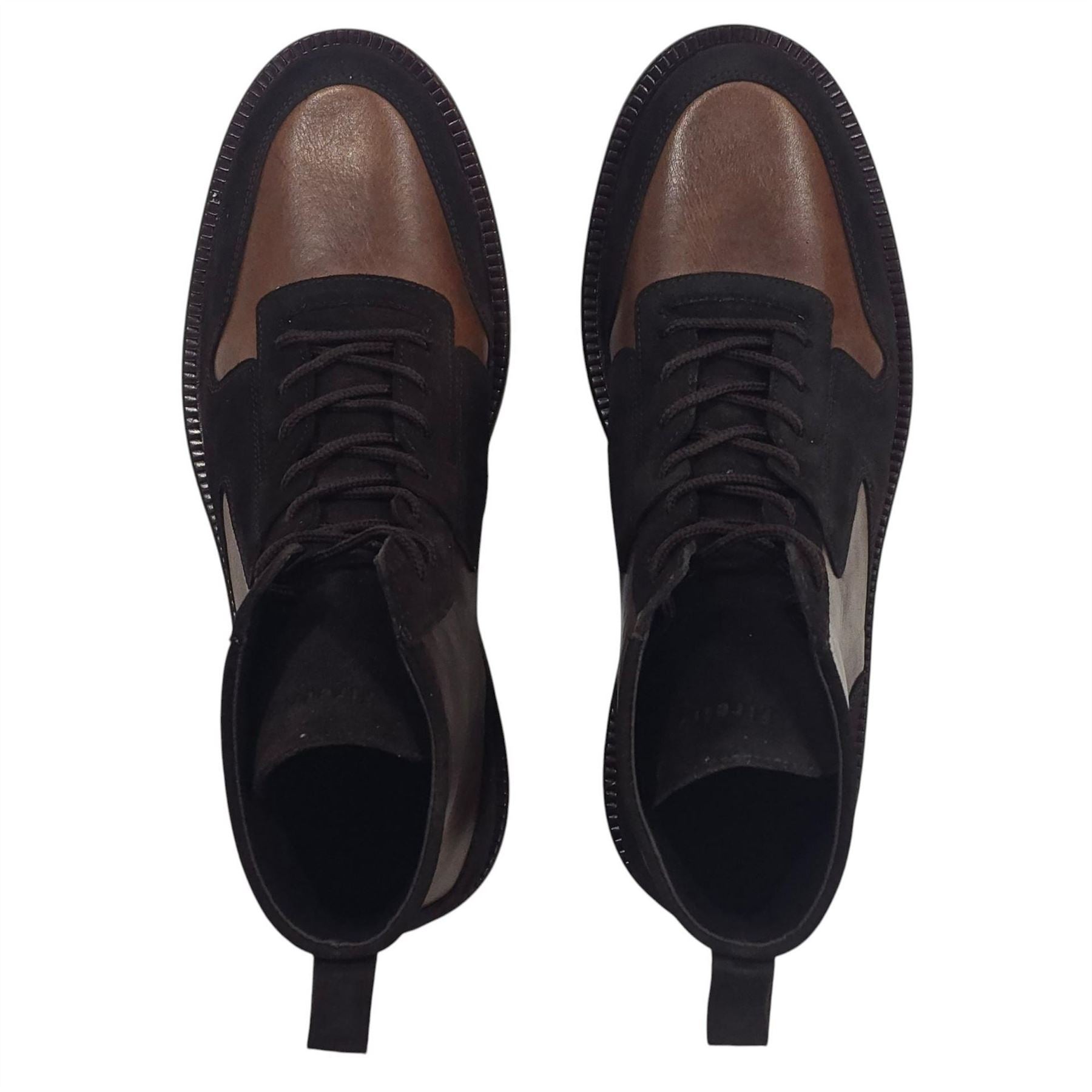 Firetrap Akashi Leather Ankle Lace Up Hiker Boots