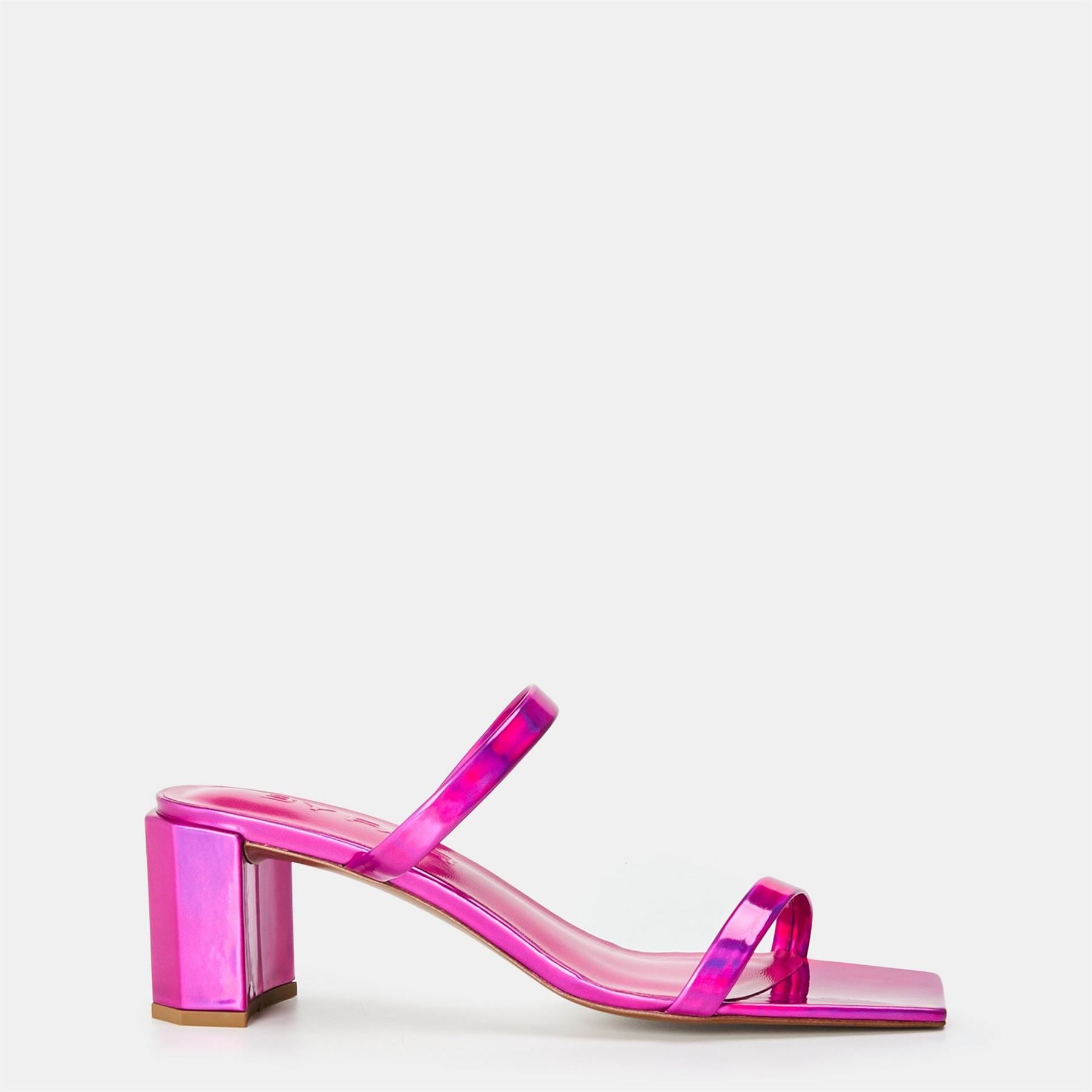 By Far Block Heel Court Shoes